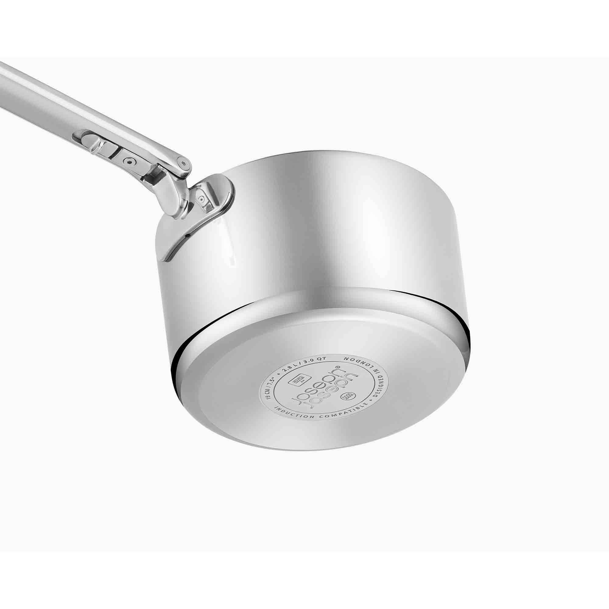Joseph Joseph 3PC Space Steel Folding Handle Saucepan Set - 1000031 Joseph Joseph 3PC Space Steel Folding Handle Saucepan Set - 1000031