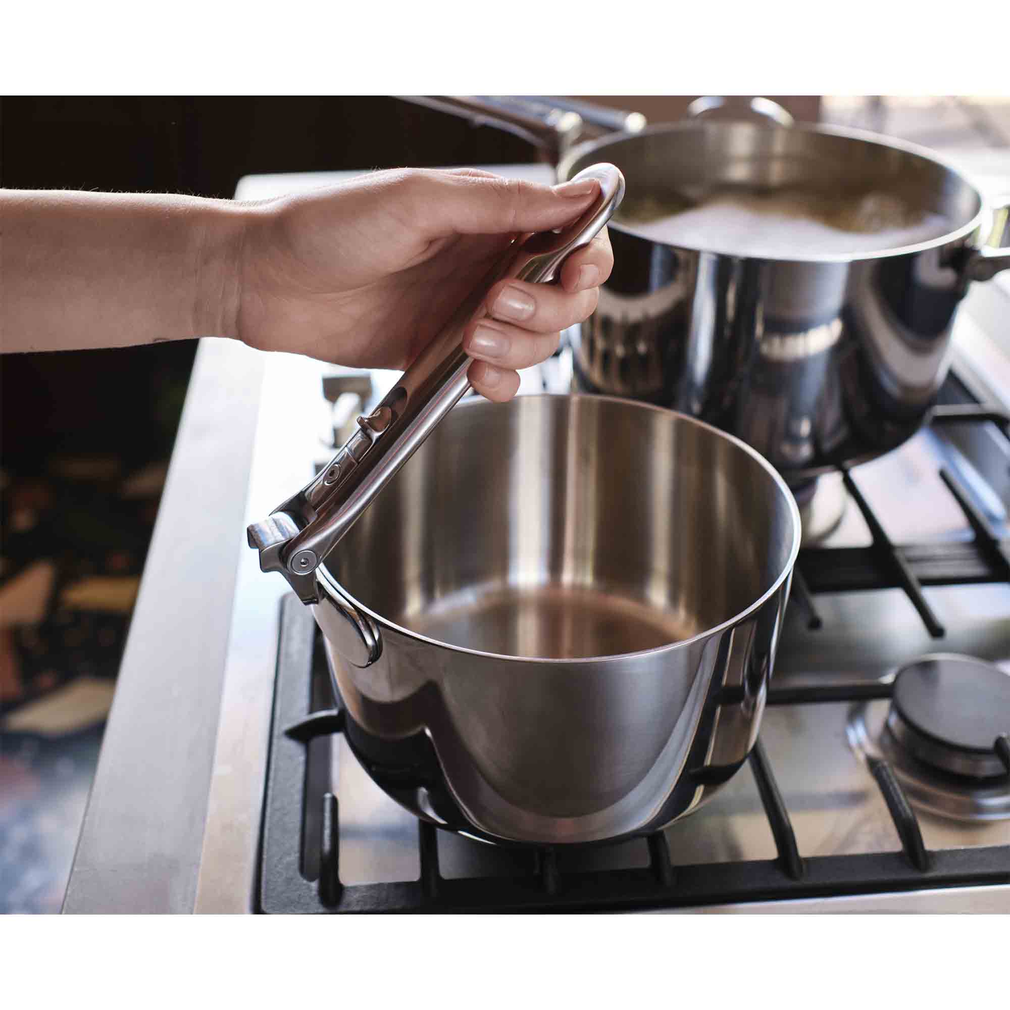 Joseph Joseph Space™ Steel Folding Handle 5-Piece Cookware Set – 1000032 Joseph Joseph Space™ Steel Folding Handle 5-Piece Cookware Set – 1000032