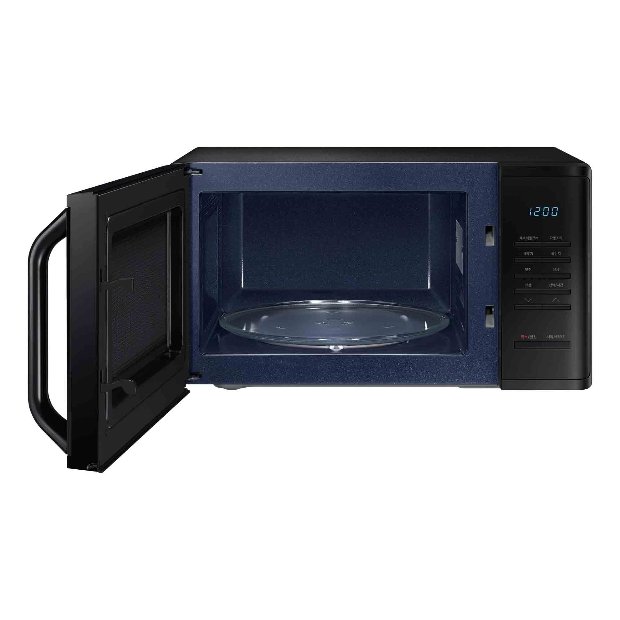 Samsung 23L Solo Microwave Oven – MS23K3515AKEU | 800W | Triple Distribution System | Quick Defrost | Black Finish Samsung 23L Solo Microwave Oven – MS23K3515AKEU | 800W | Triple Distribution System | Quick Defrost | Black Finish