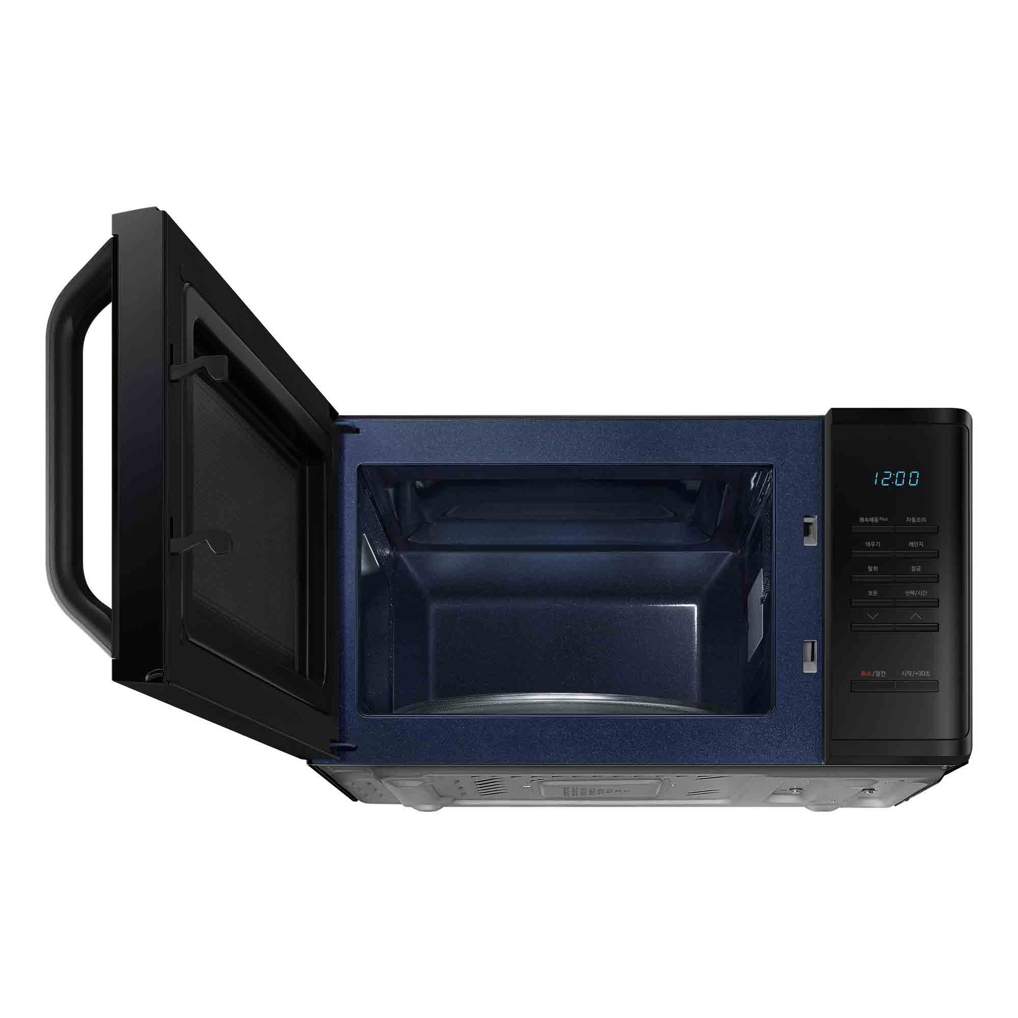 Samsung 23L Solo Microwave Oven – MS23K3515AKEU | 800W | Triple Distribution System | Quick Defrost | Black Finish Samsung 23L Solo Microwave Oven – MS23K3515AKEU | 800W | Triple Distribution System | Quick Defrost | Black Finish