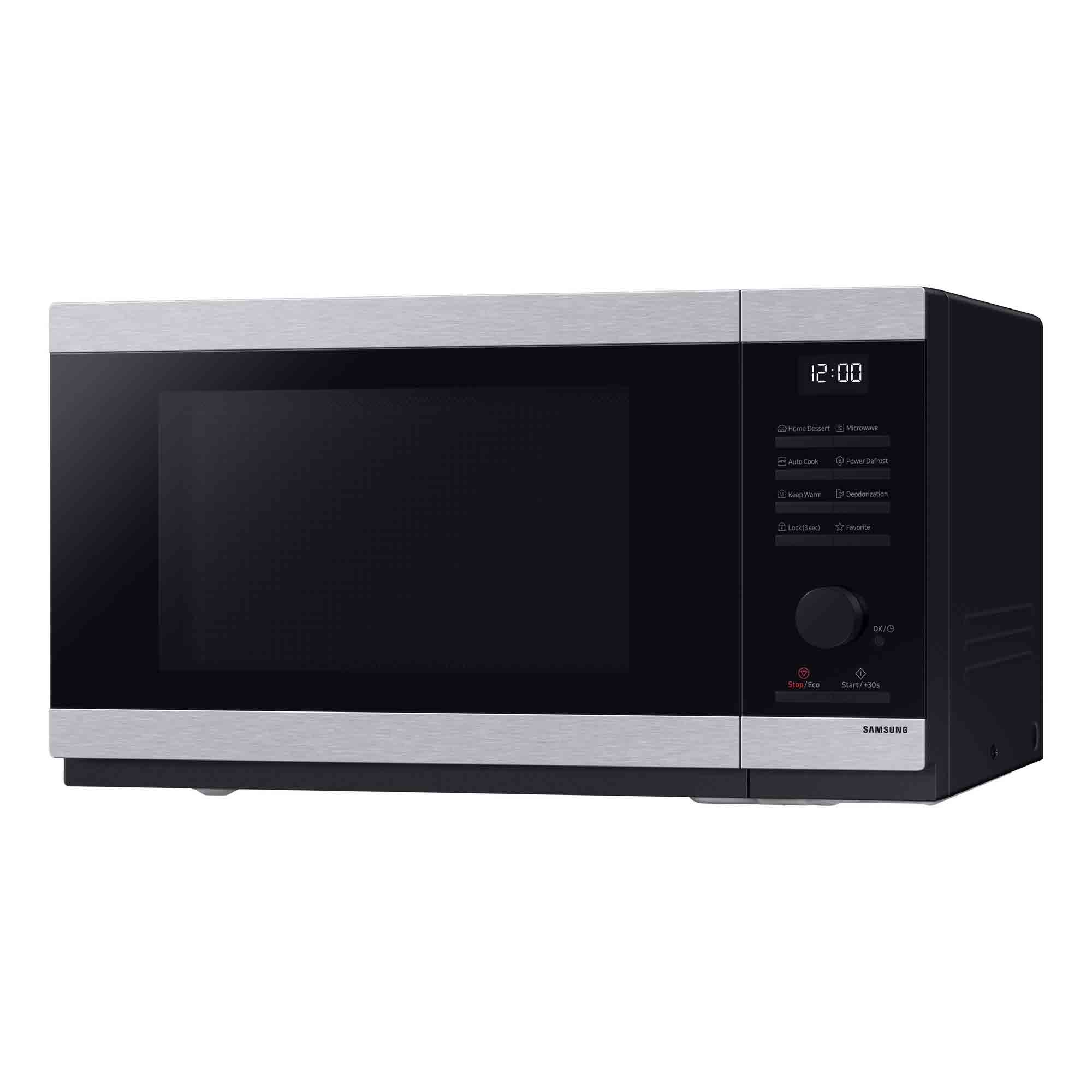 Samsung 32L Solo Microwave Oven – MS32DG4504ATE3 | 1000W | Triple Distribution System | Flat Door Design | Black