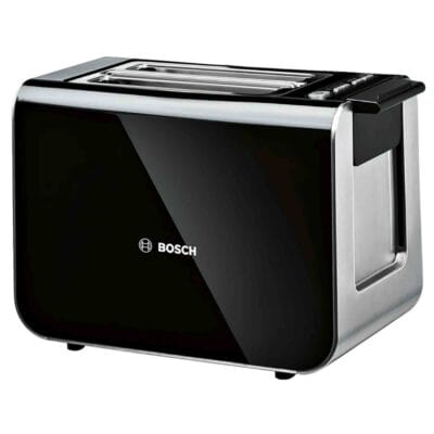Bosch Styline 2 Slice Toaster in Black - TAT8613NGB