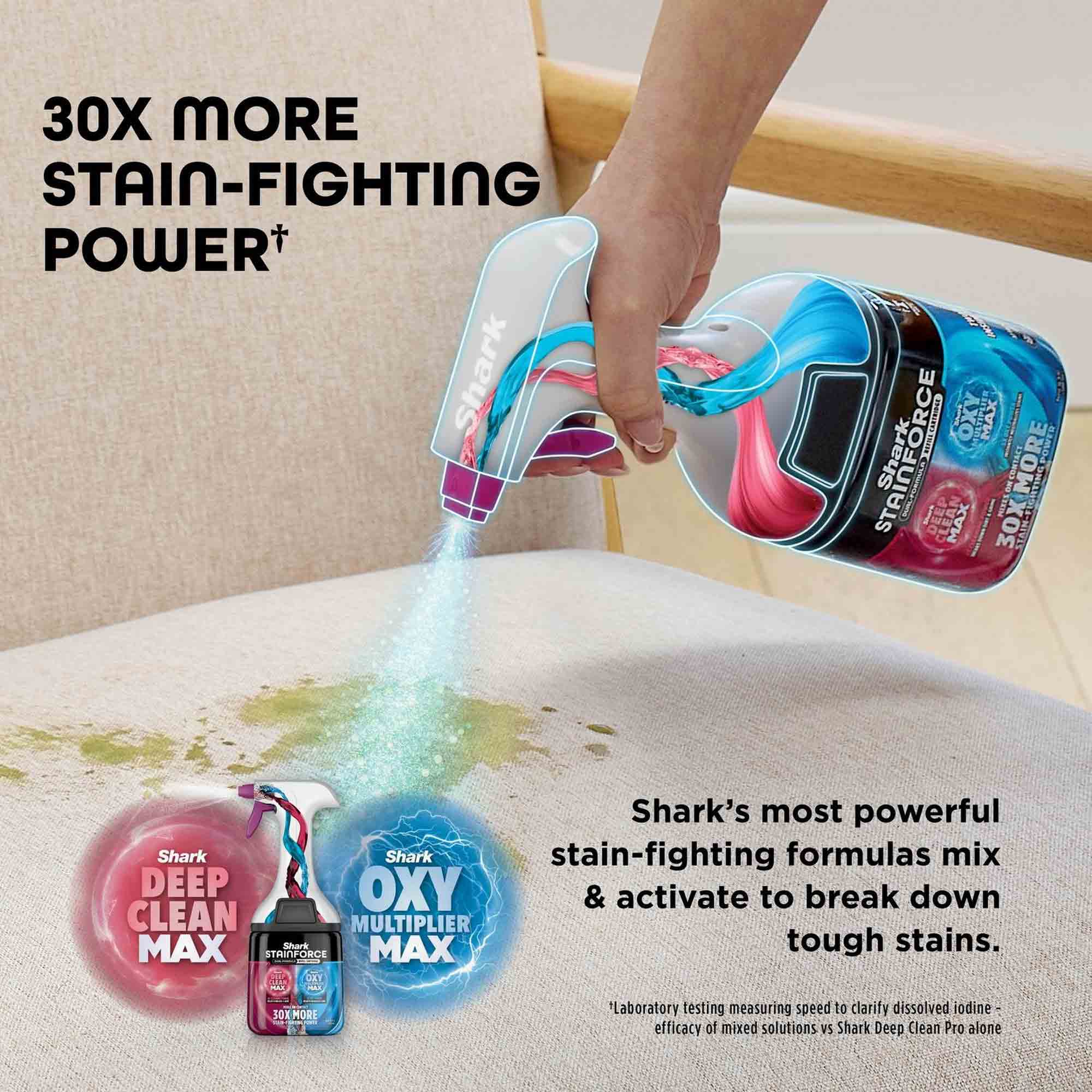 Shark StainForce Cordless Stain-Destroying Spot Cleaner - HX100UKT Shark StainForce Cordless Stain-Destroying Spot Cleaner - HX100UKT