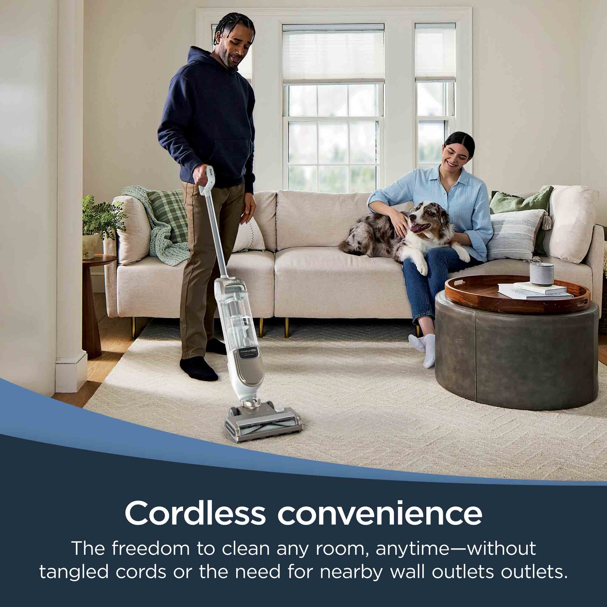 Shark SV2000UK Cordless Upright Vacuum in Stone Shark SV2000UK Cordless Upright Vacuum in Stone