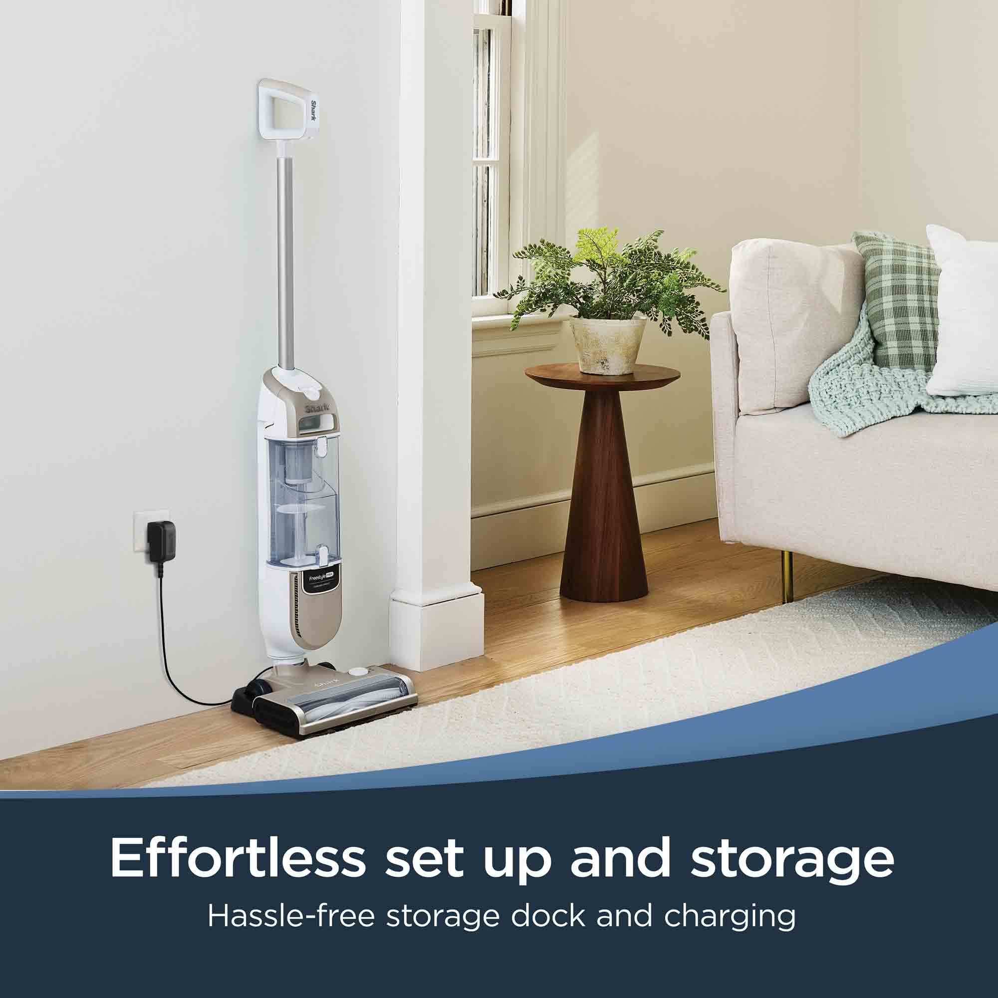 Shark SV2000UK Cordless Upright Vacuum in Stone Shark SV2000UK Cordless Upright Vacuum in Stone