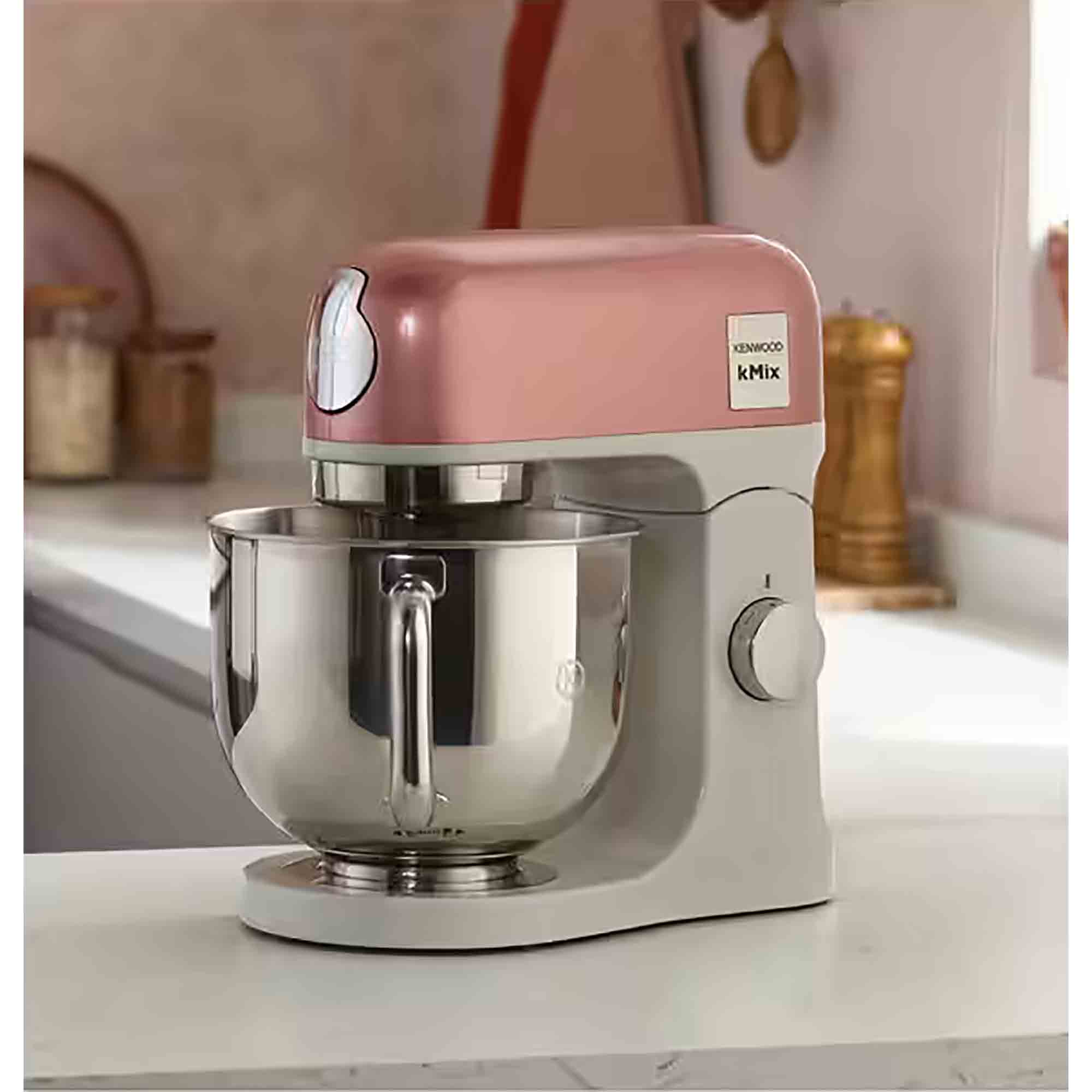 Kenwood Stand Mixer in Editions Apricot Pink Colour - KMX760API Kenwood Stand Mixer in Editions Apricot Pink Colour - KMX760API