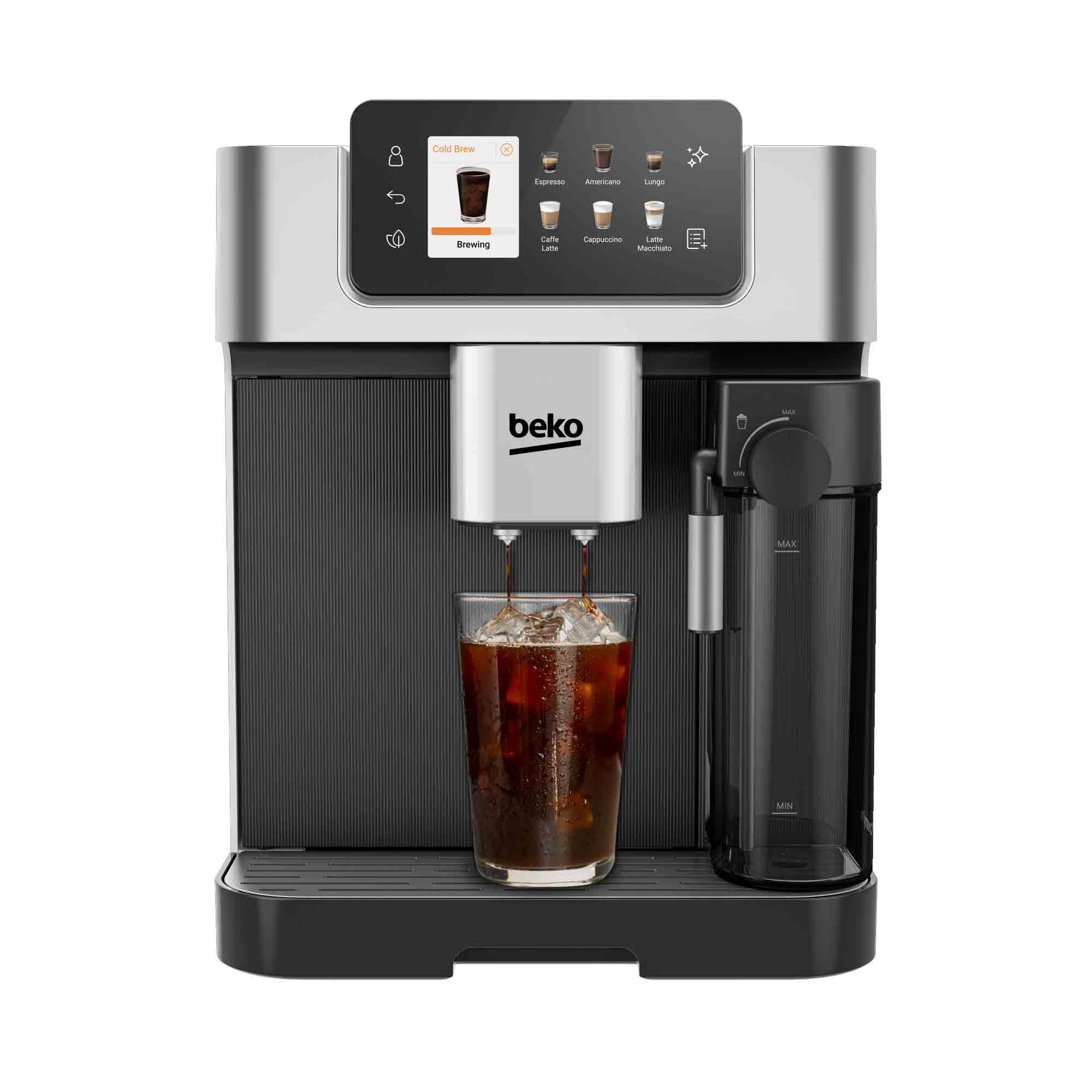 Beko CEG7348X CaffeExperto Bean to Cup Fully Automatic Espresso Machine in Silver Beko CEG7348X CaffeExperto Bean to Cup Fully Automatic Espresso Machine in Silver