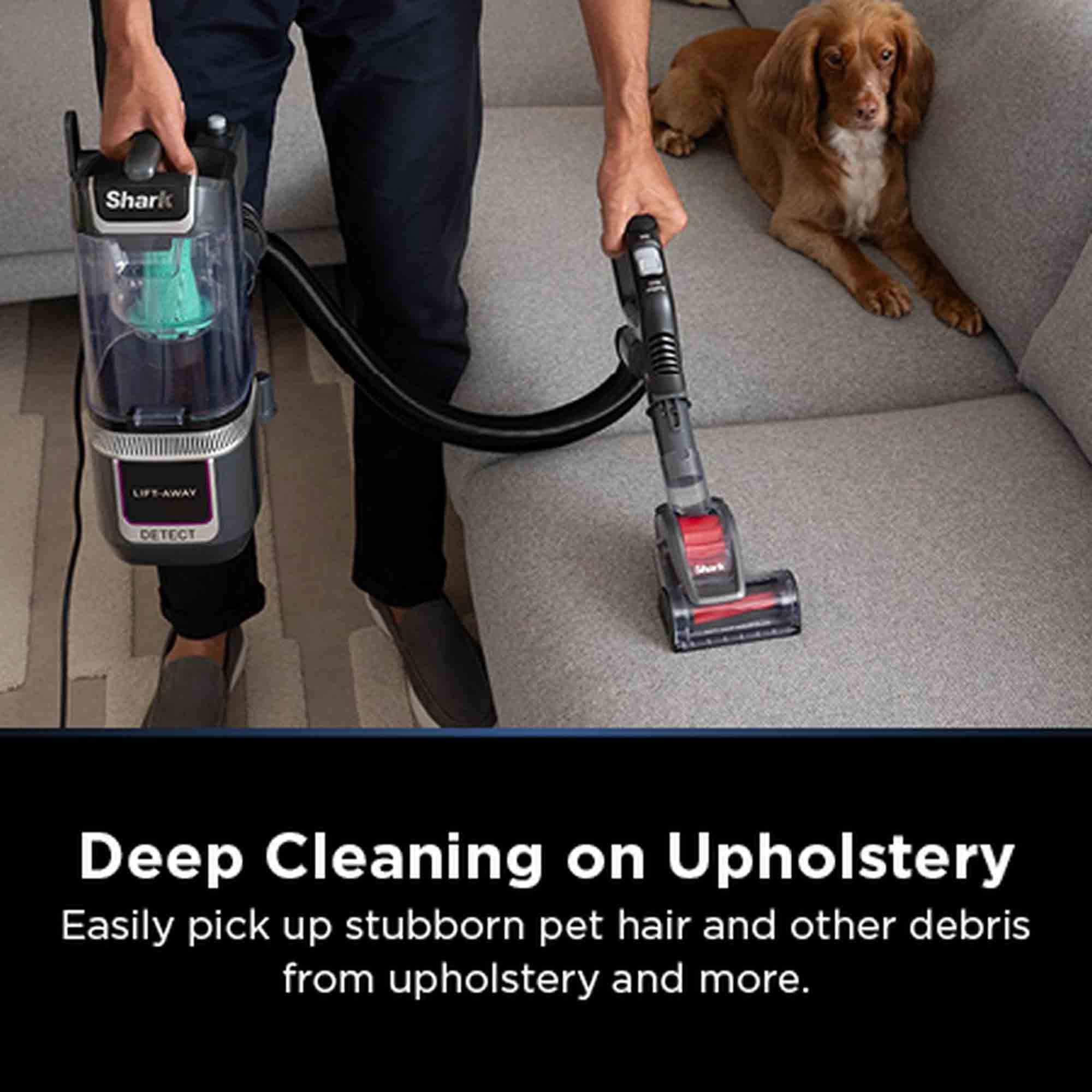 Shark LA450UKT Detect Pet Pro Upright Vacuum Cleaner in Graphite Grey Shark LA450UKT Detect Pet Pro Upright Vacuum Cleaner in Graphite Grey