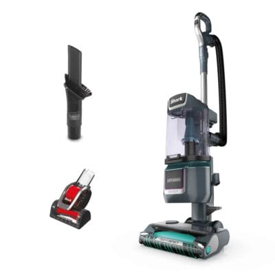 Shark LA791UKT Detect Pet Pro Upright Corded Vacuum in Adriatic Teal / Silver