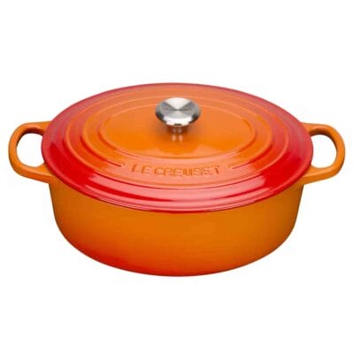 Le Creuset Cast Iron Oval Casserole in Volcanic 27cm