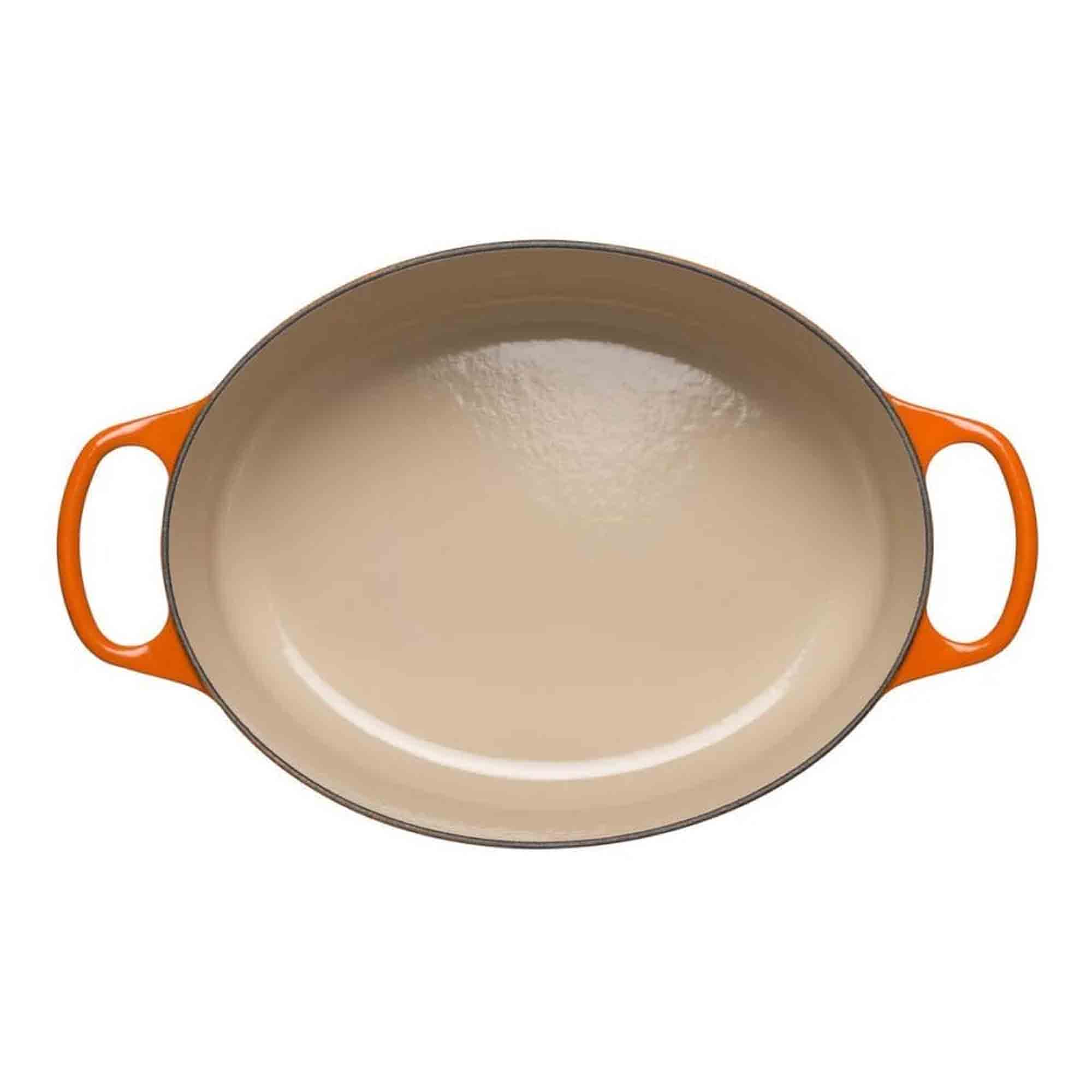 Le Creuset Cast Iron Oval Casserole in Volcanic 27cm Le Creuset Cast Iron Oval Casserole in Volcanic 27cm