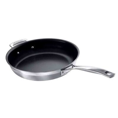 Le Creuset 3-ply Stainless Steel Non-Stick Frying Pan with Helper Handle 28cm