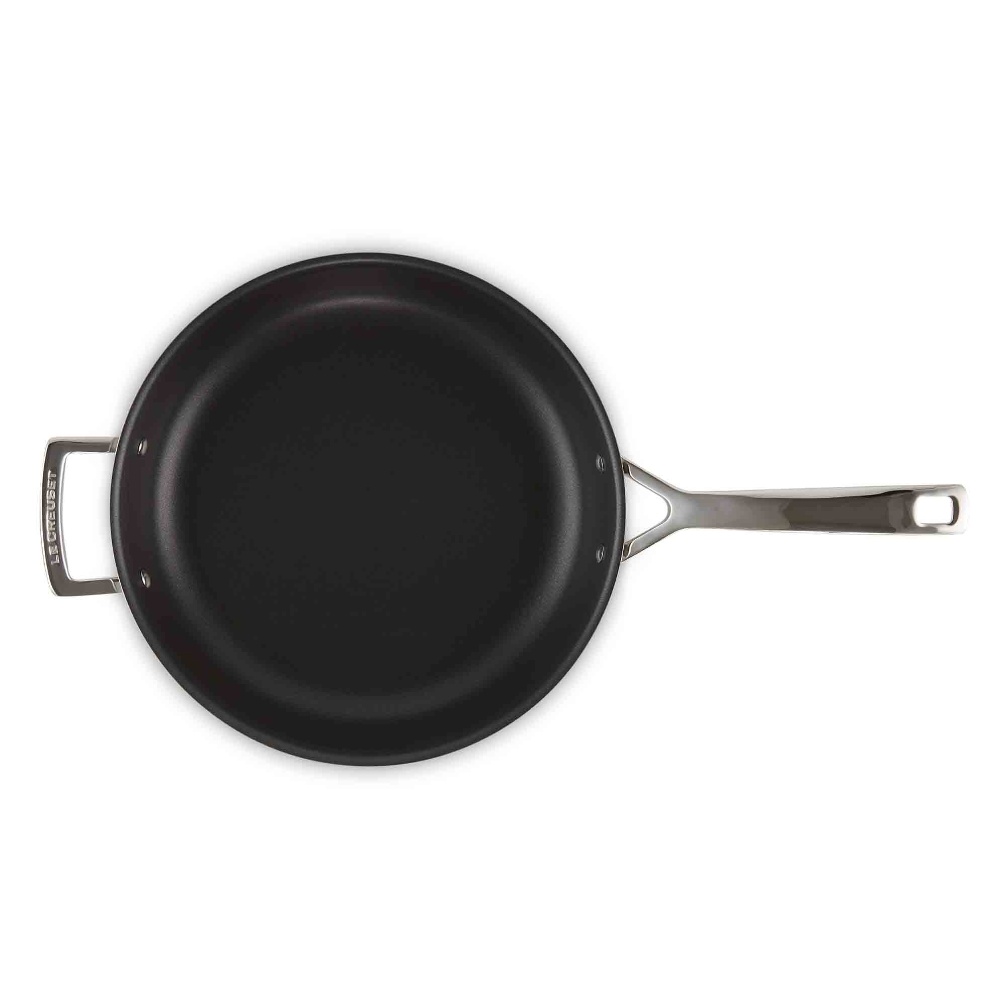 Le Creuset 3-ply Stainless Steel Non-Stick Frying Pan with Helper Handle 28cm Le Creuset 3-ply Stainless Steel Non-Stick Frying Pan with Helper Handle 28cm