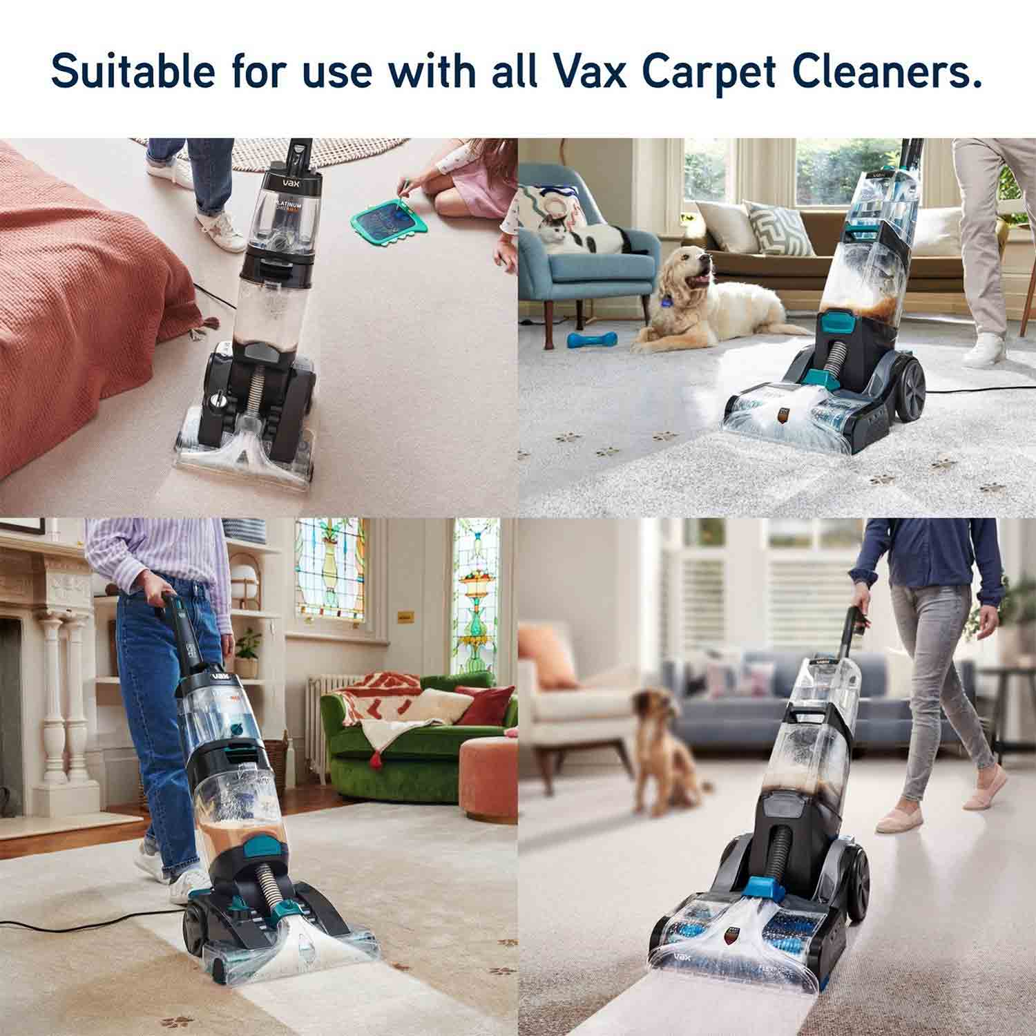 Vax Platinum Antibacterial Carpet Cleaning Solution 1.5L – 1-9-142404 Vax Platinum Antibacterial Carpet Cleaning Solution 1.5L – 1-9-142404