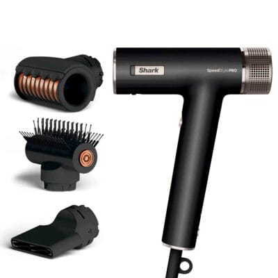 Shark HD731UK SpeedStyle Pro 3-in-1 High-Velocity Hair Dryer System in Black