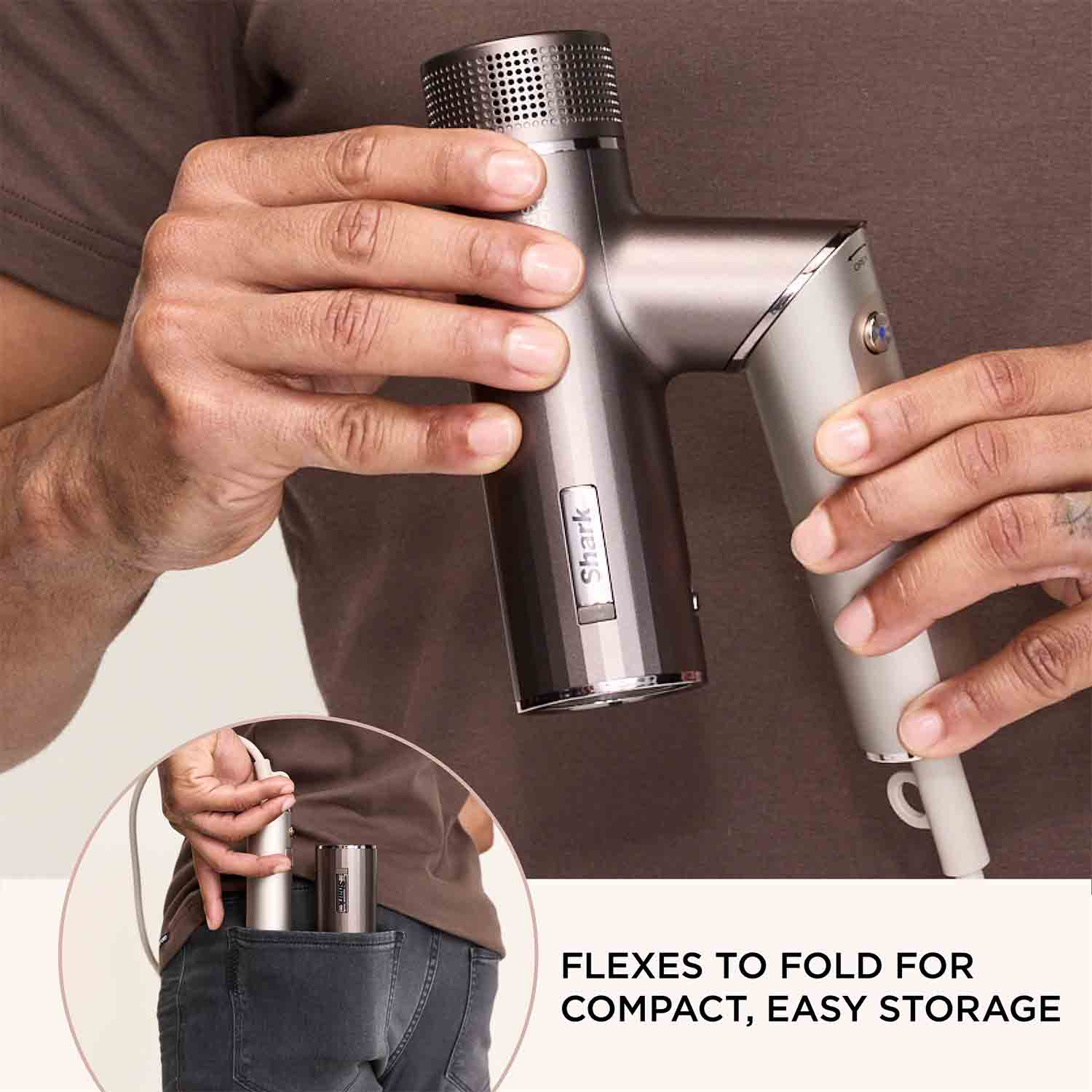 Shark HD542UK SpeedStyle Pro FLEX 4-in-1 High-Velocity Hair Dryer System – Mocha Silver Shark HD542UK SpeedStyle Pro FLEX 4-in-1 High-Velocity Hair Dryer System – Mocha Silver