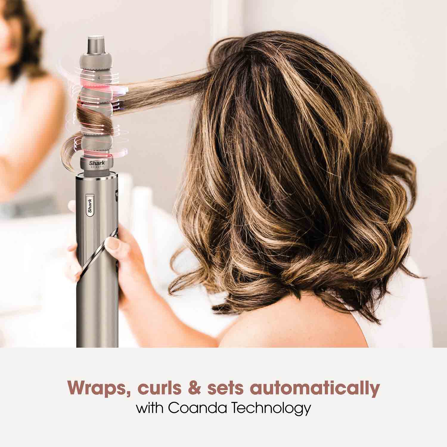 Shark HD426SLUK FlexStyle Air Styler & Hair Dryer for Straight & Wavy Hair – 3 Attachments – Stone Shark HD426SLUK FlexStyle Air Styler & Hair Dryer for Straight & Wavy Hair – 3 Attachments – Stone