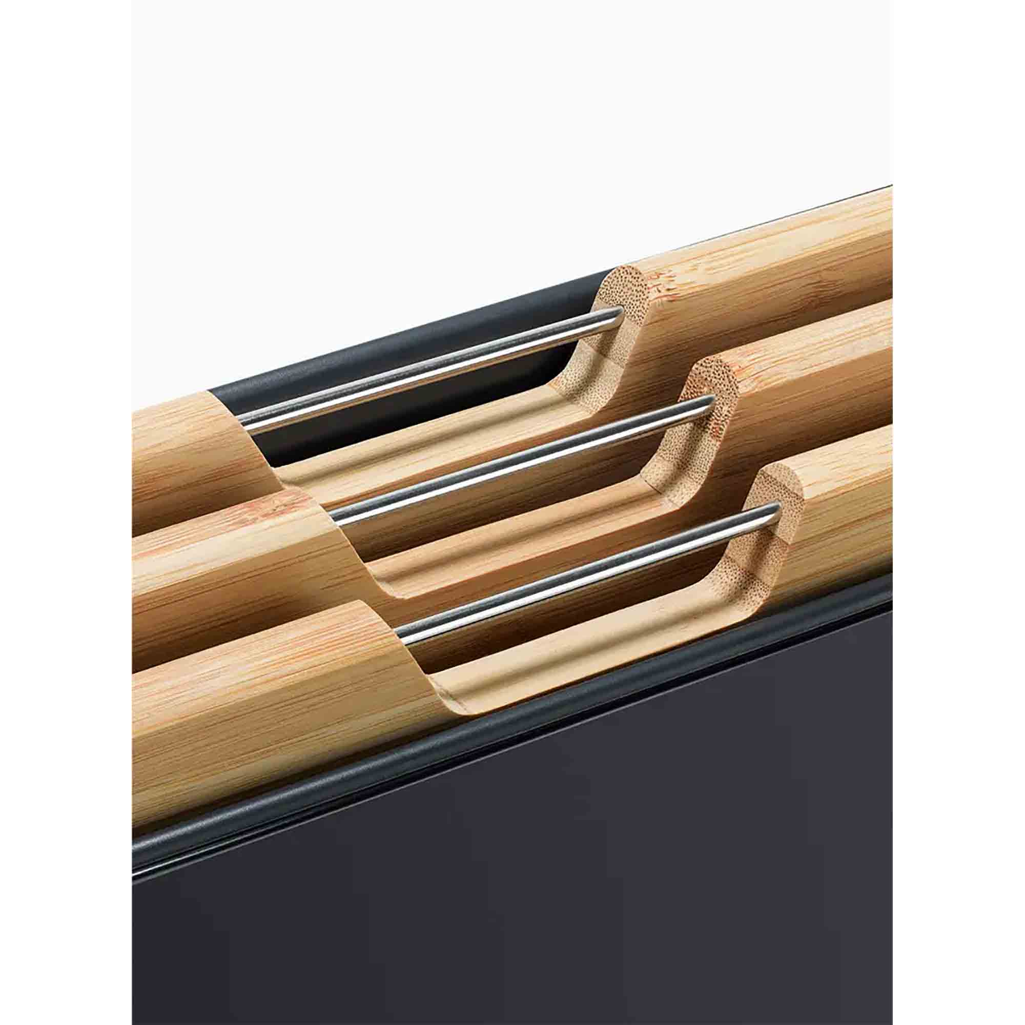 Joseph Joseph Folio Steel 3 Piece Chopping Board Set in Bamboo - 1000077 Joseph Joseph Folio Steel 3 Piece Chopping Board Set in Bamboo - 1000077