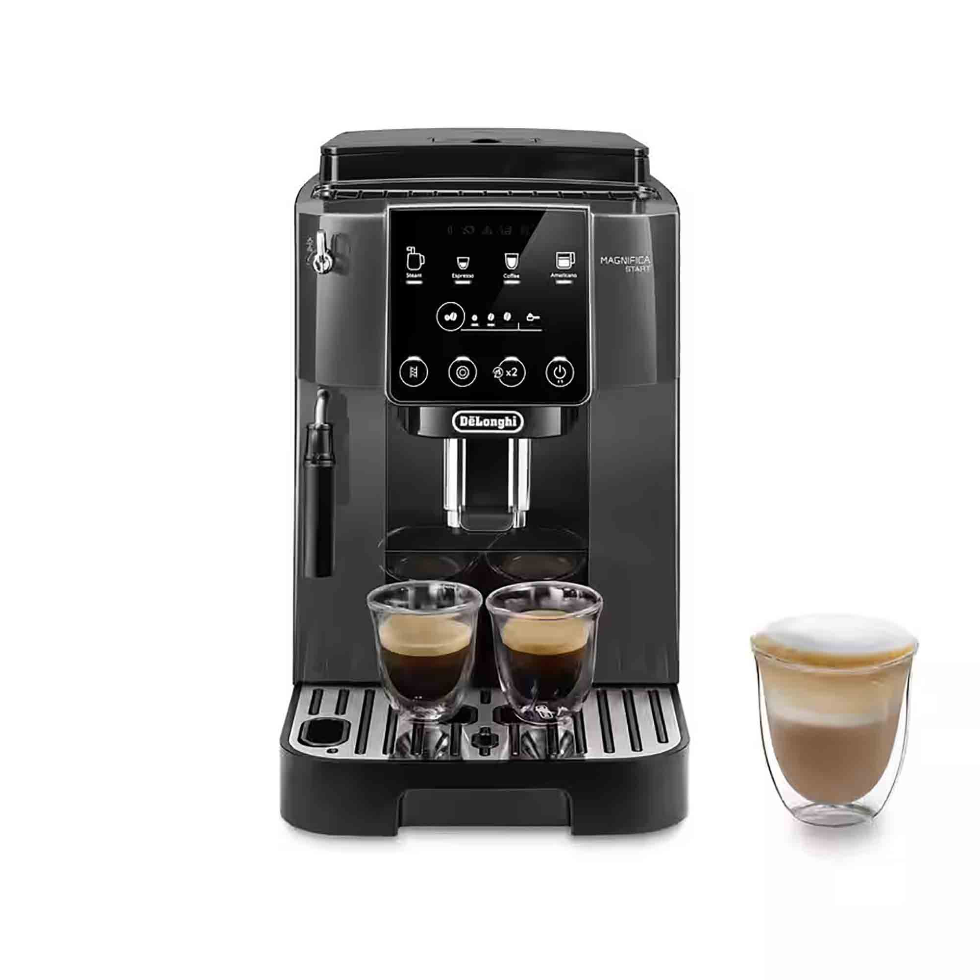 Delonghi Magnifica Start Bean to Cup Automatic Coffee Machine in Grey & Black – ECAM22022GB Delonghi Magnifica Start Bean to Cup Automatic Coffee Machine in Grey & Black – ECAM22022GB