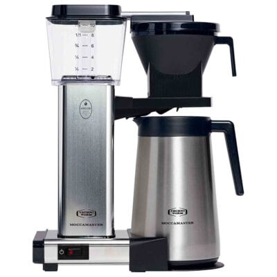Moccamaster KBGT Drip Filter Coffee Machine in Polished Silver – 79411