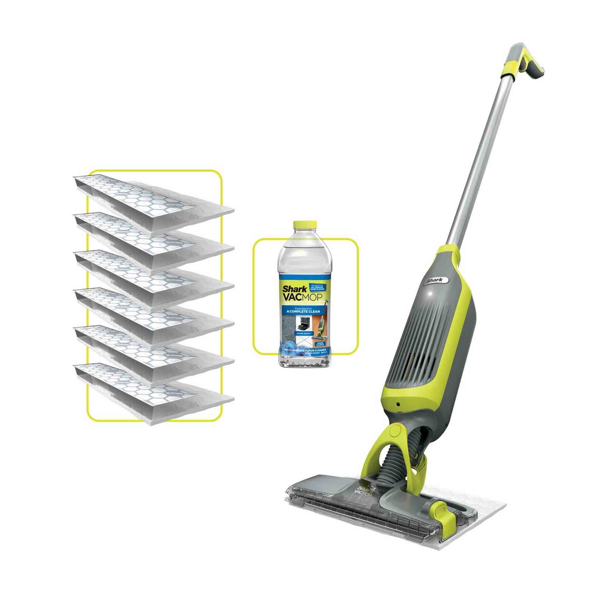Shark VacMop 2-in-1 Cordless Vacuum Mop with Targeted Spray – VM200UK (Charcoal Grey) Shark VacMop 2-in-1 Cordless Vacuum Mop with Targeted Spray – VM200UK (Charcoal Grey)
