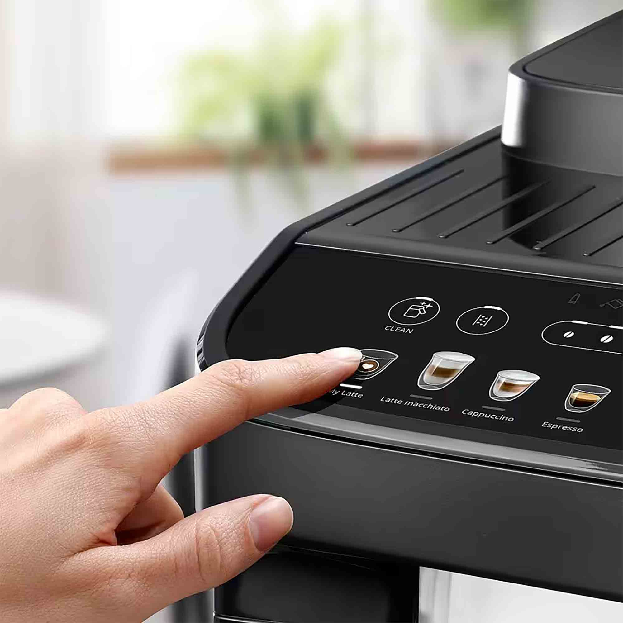 Delonghi Magnifica Evo Fully Automatic Bean to Cup coffee machine in Titanium Grey & Black- ECAM29083TB Delonghi Magnifica Evo Fully Automatic Bean to Cup coffee machine in Titanium Grey & Black- ECAM29083TB