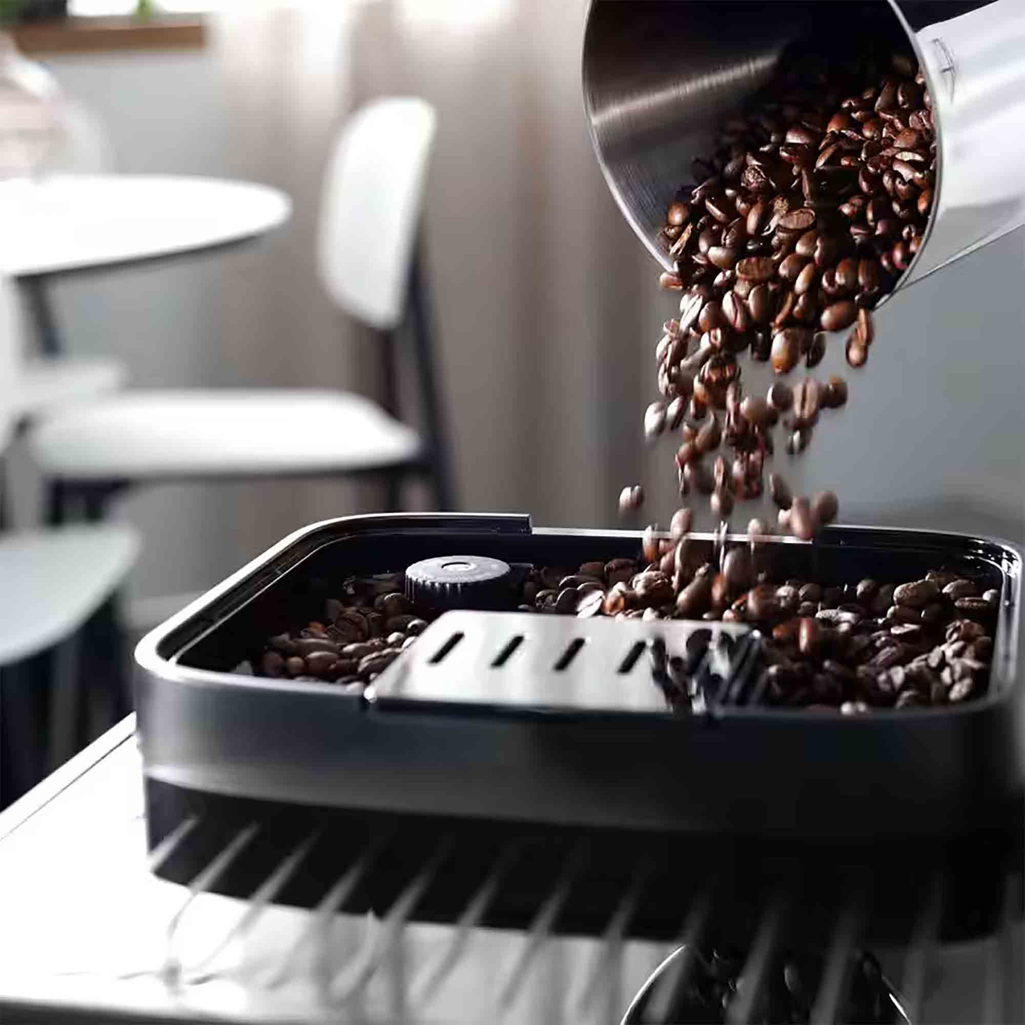Delonghi Magnifica Evo Fully Automatic Bean to Cup coffee machine in Titanium Grey & Black- ECAM29083TB Delonghi Magnifica Evo Fully Automatic Bean to Cup coffee machine in Titanium Grey & Black- ECAM29083TB