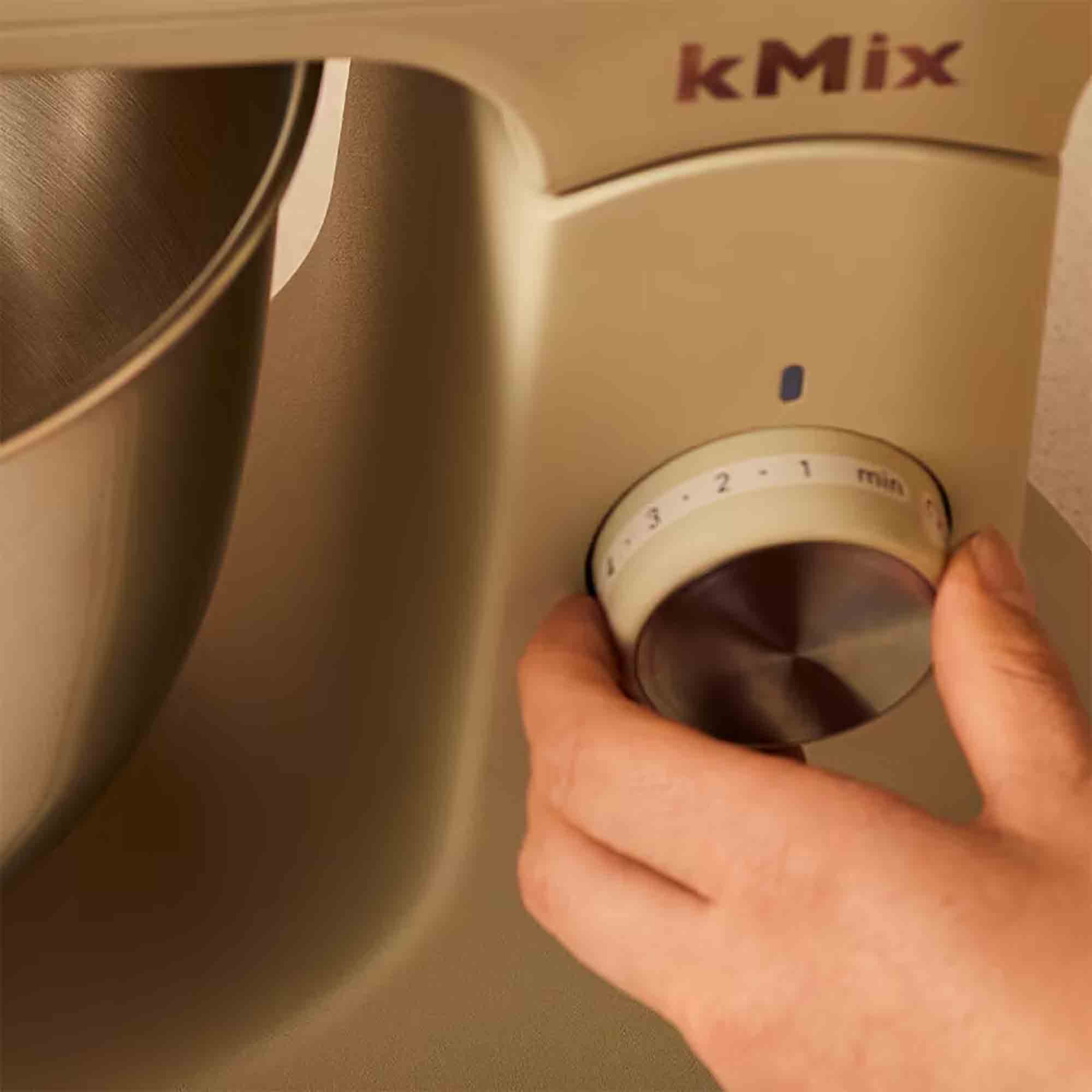 Kenwood kMix Stand Mixer with Stainless Steel Bowl in Cream - KMX751ACR Kenwood kMix Stand Mixer with Stainless Steel Bowl in Cream - KMX751ACR
