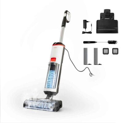 Polti RollySteam WD10 Wet & Dry Corded Vacuum Cleaner – Wet Vacuum, Wash & Steam Cleaner