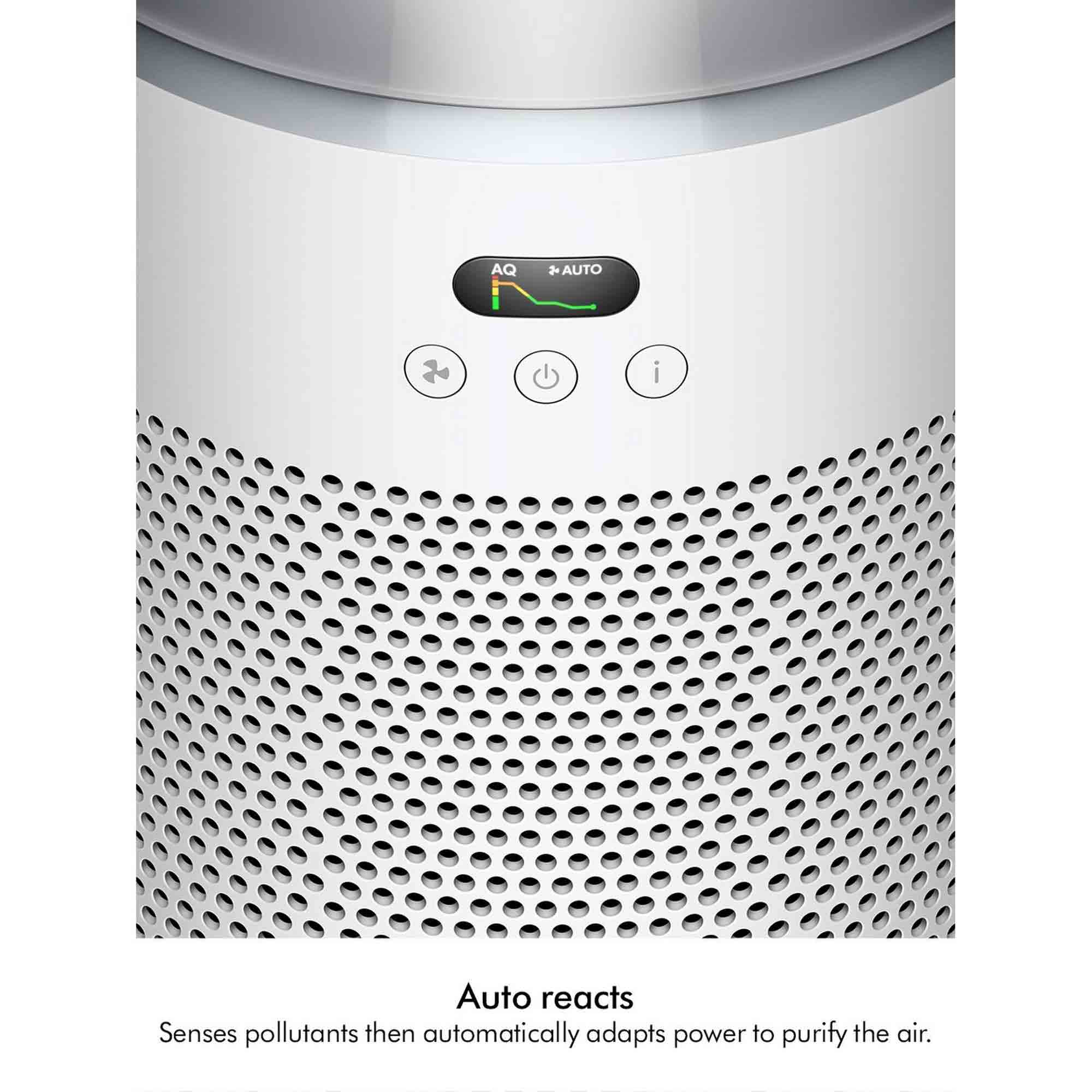Dyson Hush Jet Purifier Compact – White & Silver - HJ10 Dyson Hush Jet Purifier Compact – White & Silver - HJ10