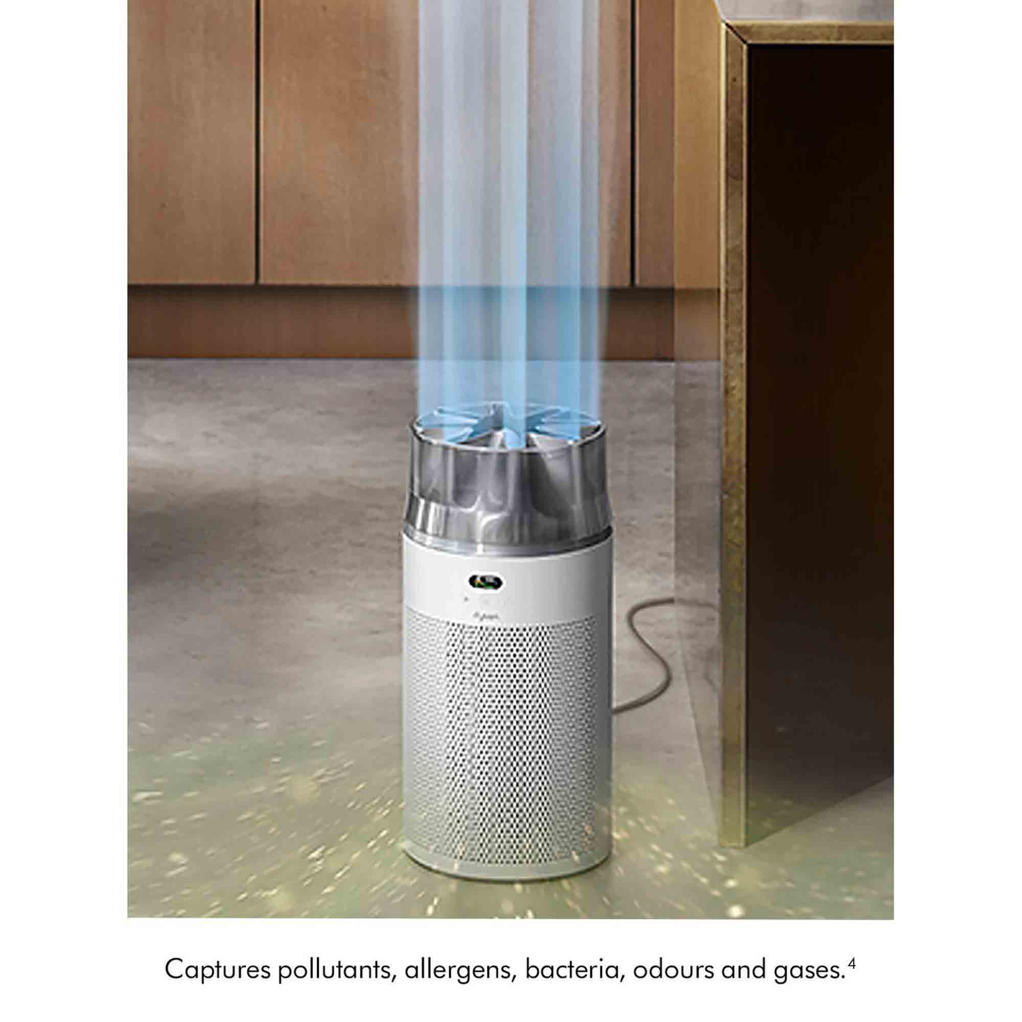 Dyson Hush Jet Purifier Compact – White & Silver - HJ10 Dyson Hush Jet Purifier Compact – White & Silver - HJ10