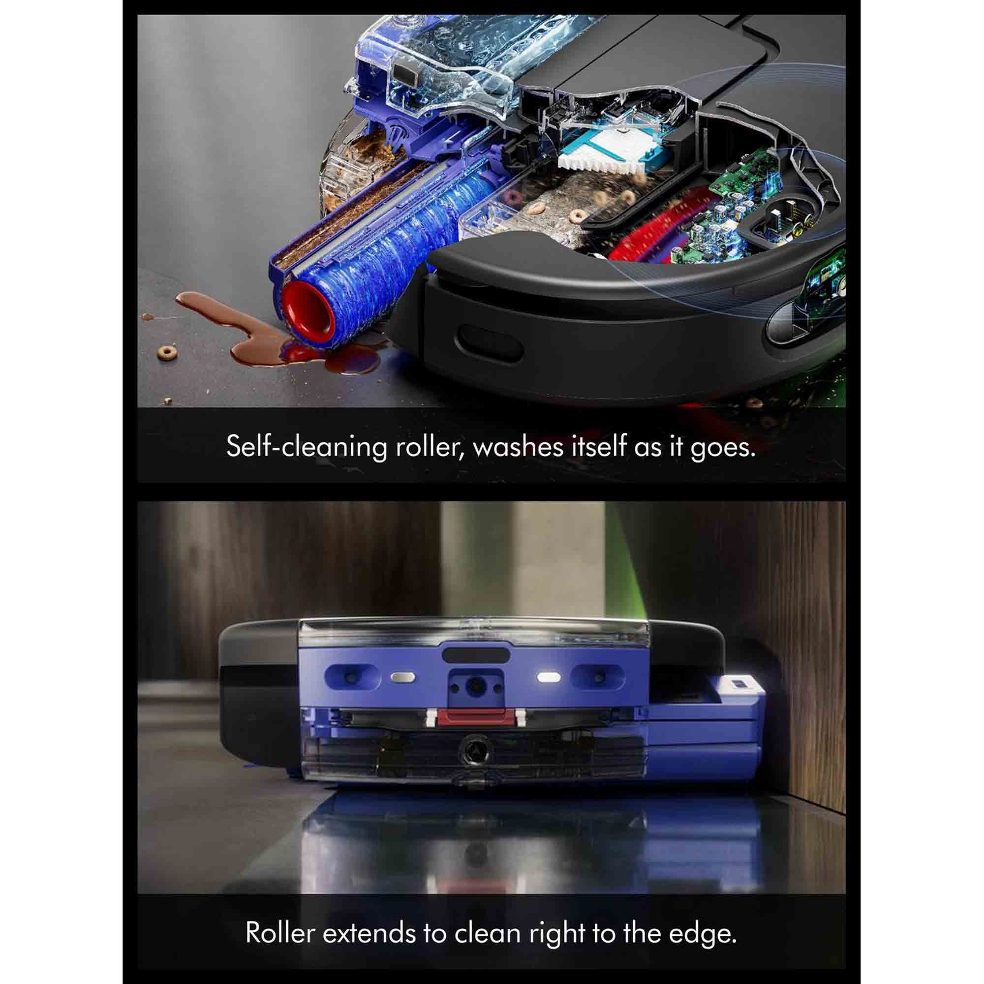 Dyson Spot & Scrub AI robot vacuum cleaner in Black Dyson Spot & Scrub AI robot vacuum cleaner in Black