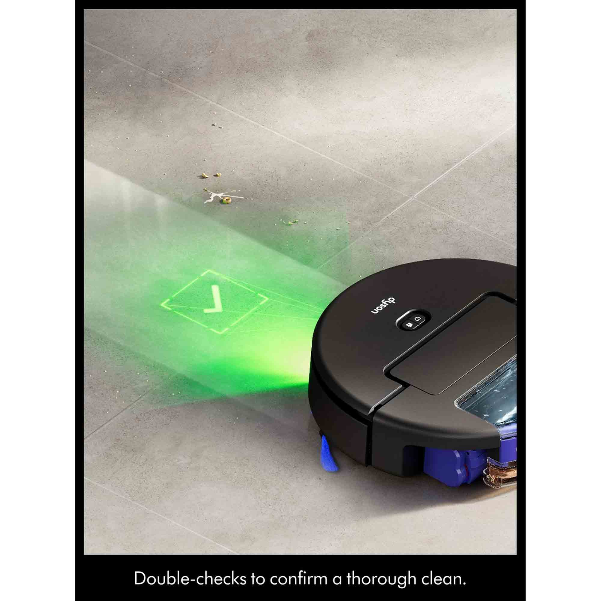Dyson Spot & Scrub AI robot vacuum cleaner in Black Dyson Spot & Scrub AI robot vacuum cleaner in Black
