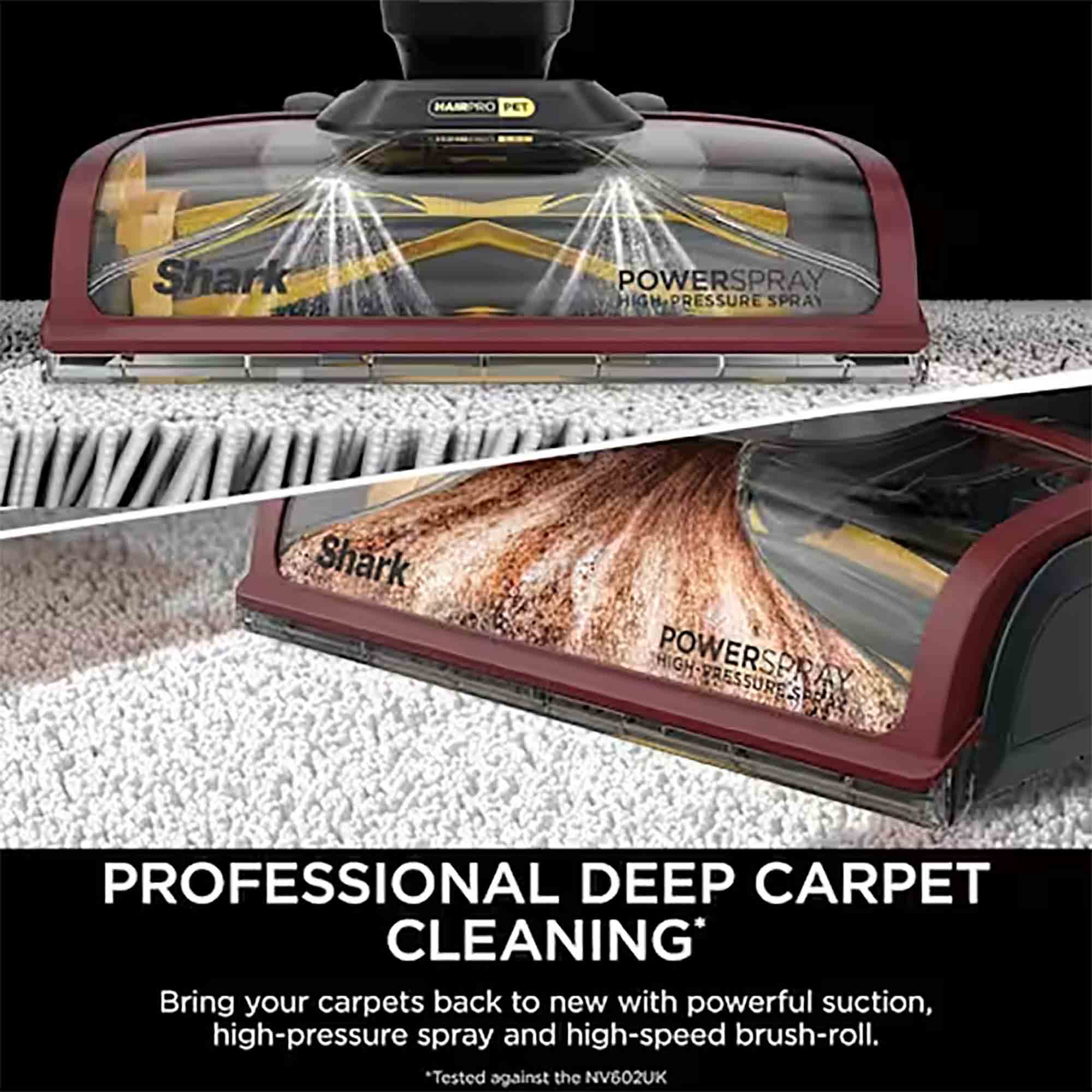 Shark CarpetXpert HairPro Pet Deep Carpet Cleaner in Grey & Burgundy - EX220UK Shark CarpetXpert HairPro Pet Deep Carpet Cleaner in Grey & Burgundy - EX220UK