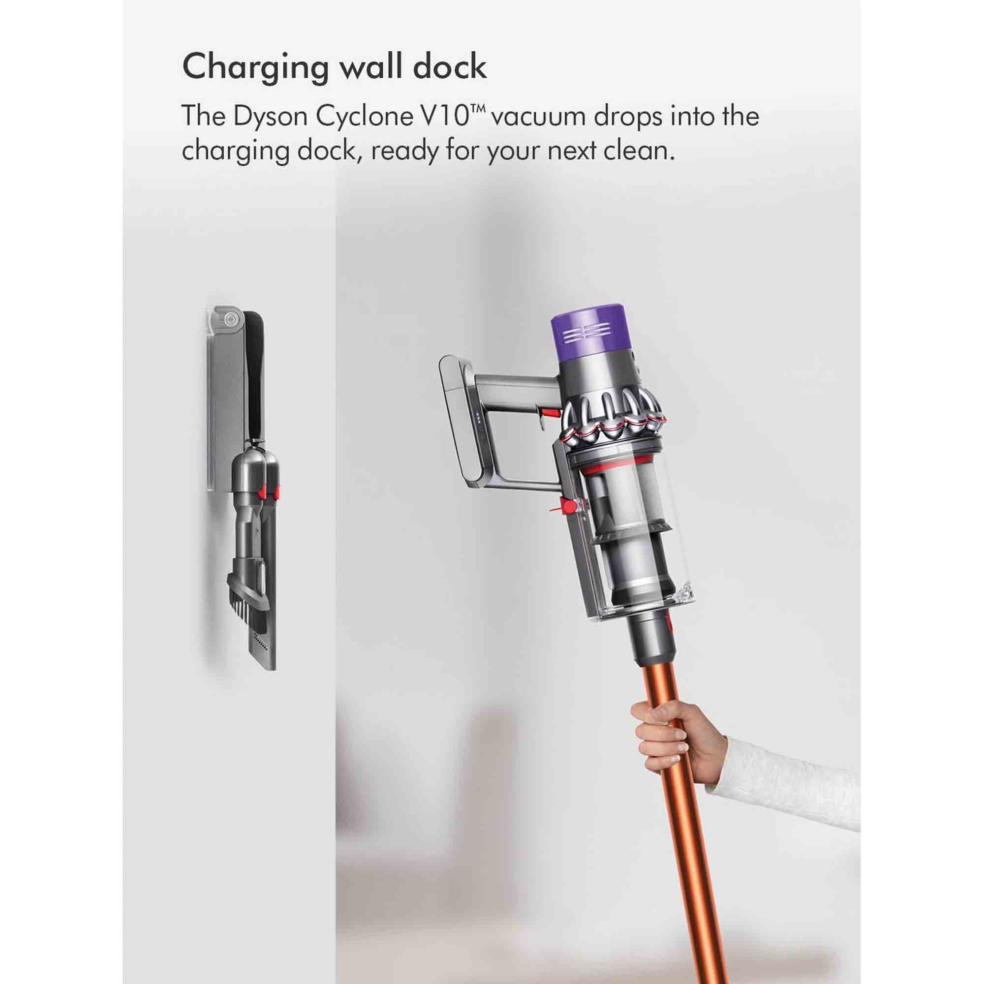 Dyson V10 Cyclone Submarine Cordless Wet & Dry Vacuum - Nickel/Copper - V10CYCSUB Dyson V10 Cyclone Submarine Cordless Wet & Dry Vacuum - Nickel/Copper - V10CYCSUB