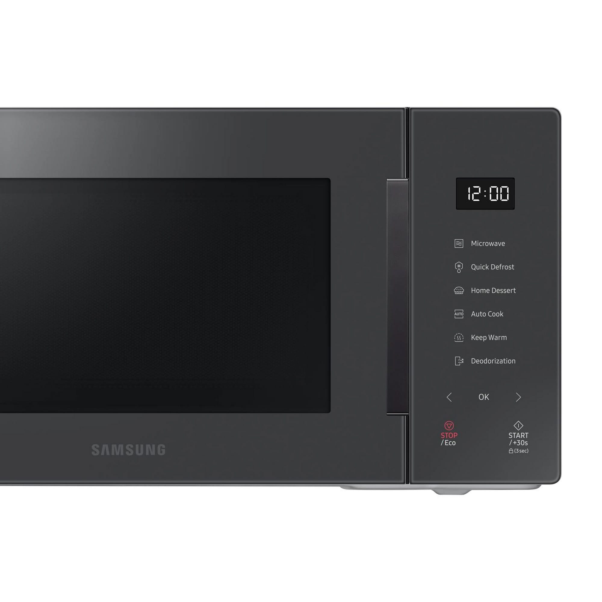 Samsung 23L 800W Microwave in Charcoal - MS23T5018AC/EU