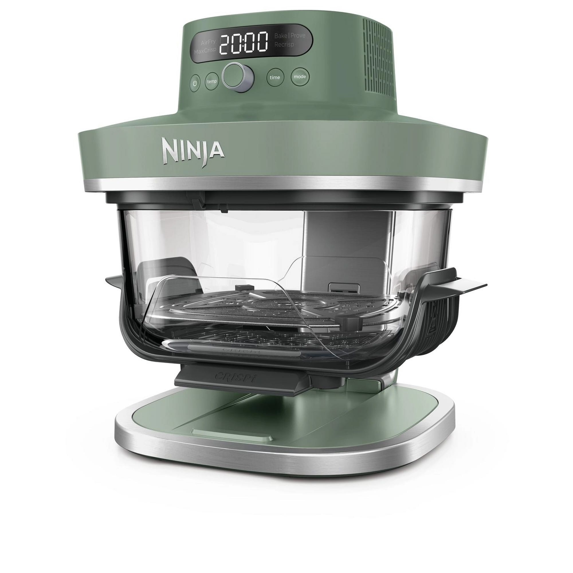 Ninja CRISPi PRO 5-in-1 Glass Air Fryer - Green - AS090UKGN Ninja CRISPi PRO 5-in-1 Glass Air Fryer - Green - AS090UKGN