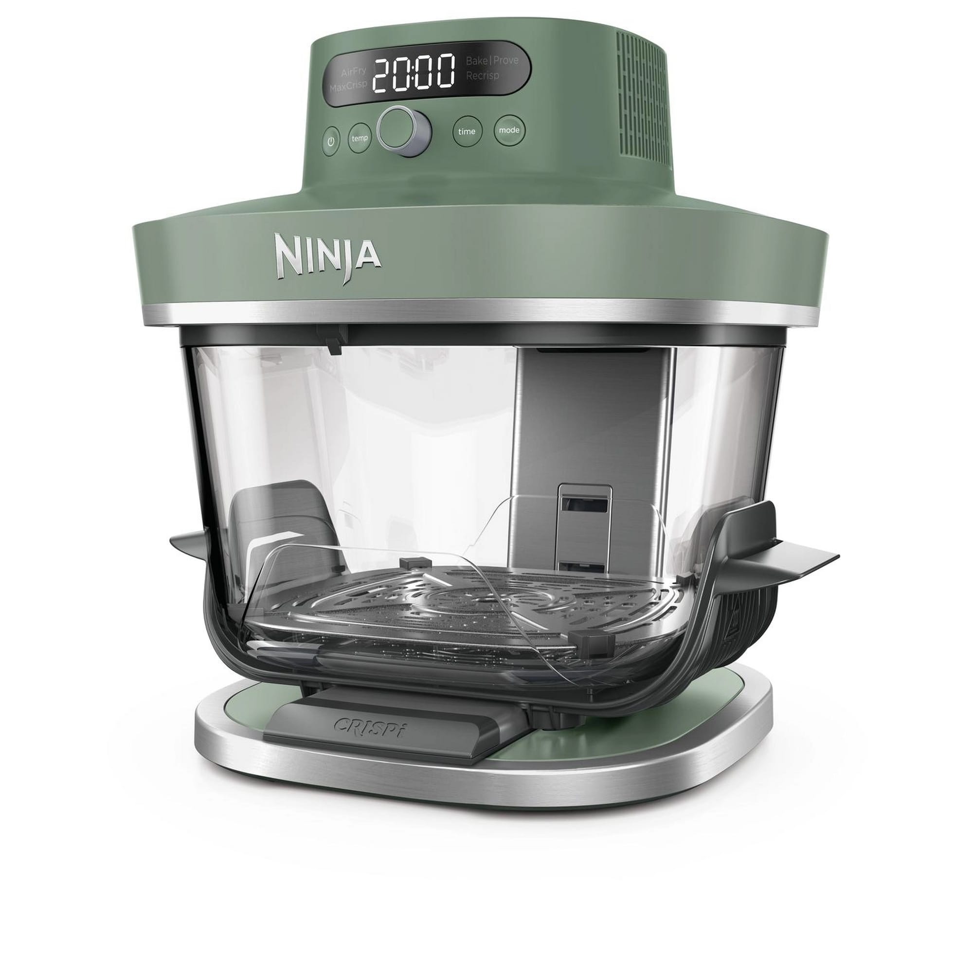 Ninja CRISPi PRO 5-in-1 Glass Air Fryer - Green - AS090UKGN Ninja CRISPi PRO 5-in-1 Glass Air Fryer - Green - AS090UKGN