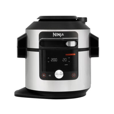 Ninja OL750UK 7.5L 15-in-1 One Lid Multi Cooker with Probe – Black / Stainless Steel