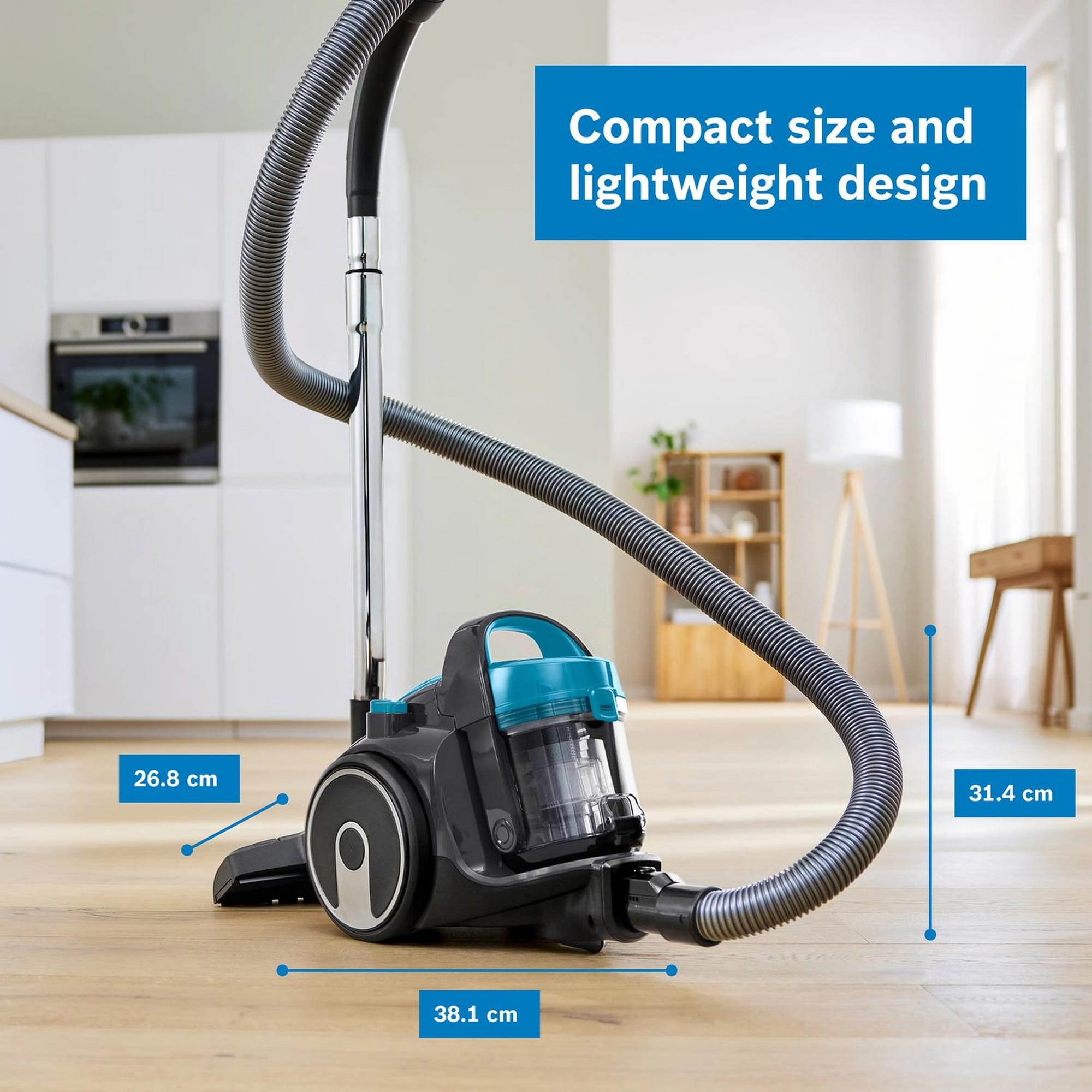 Bosch BGS05BU2GB Series 3 Cylinder Vacuum Cleaner – Turquoise Bosch BGS05BU2GB Series 3 Cylinder Vacuum Cleaner – Turquoise
