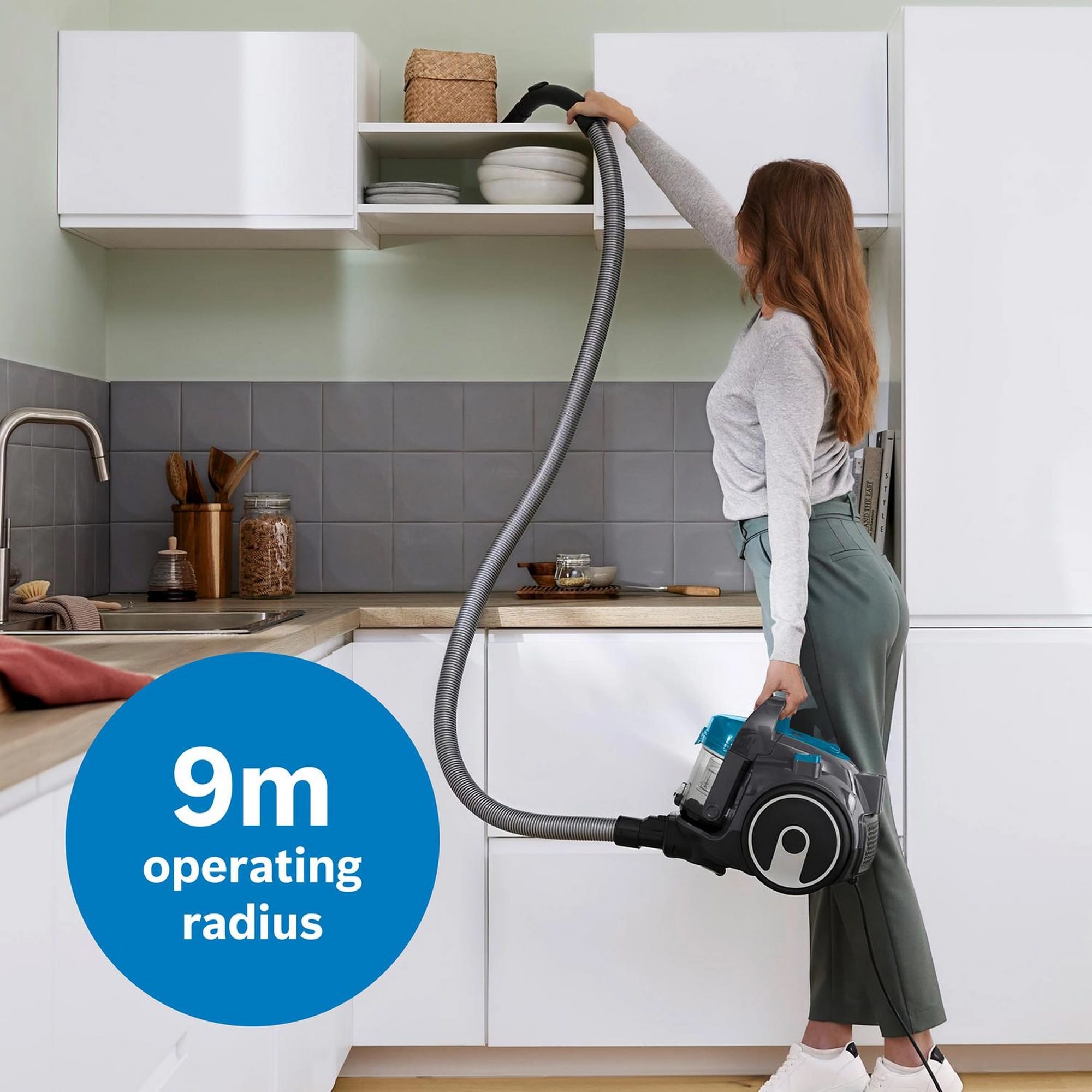 Bosch BGS05BU2GB Series 3 Cylinder Vacuum Cleaner – Turquoise Bosch BGS05BU2GB Series 3 Cylinder Vacuum Cleaner – Turquoise