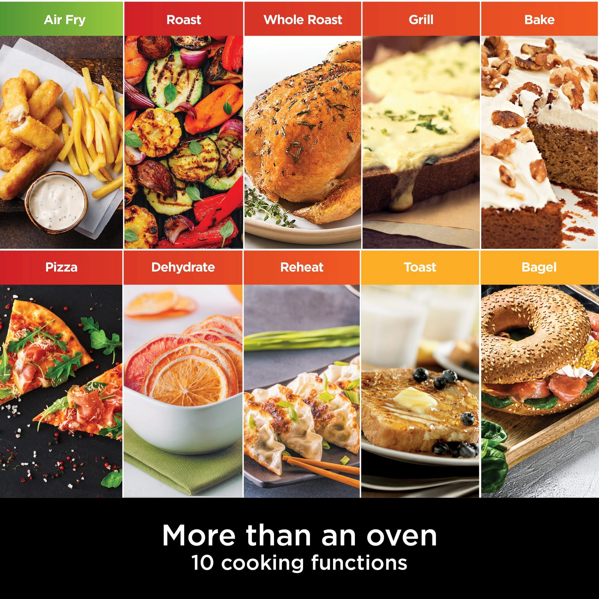 Ninja Foodi 10-in-1 Multifunction Oven & Air Fryer - DT200UK