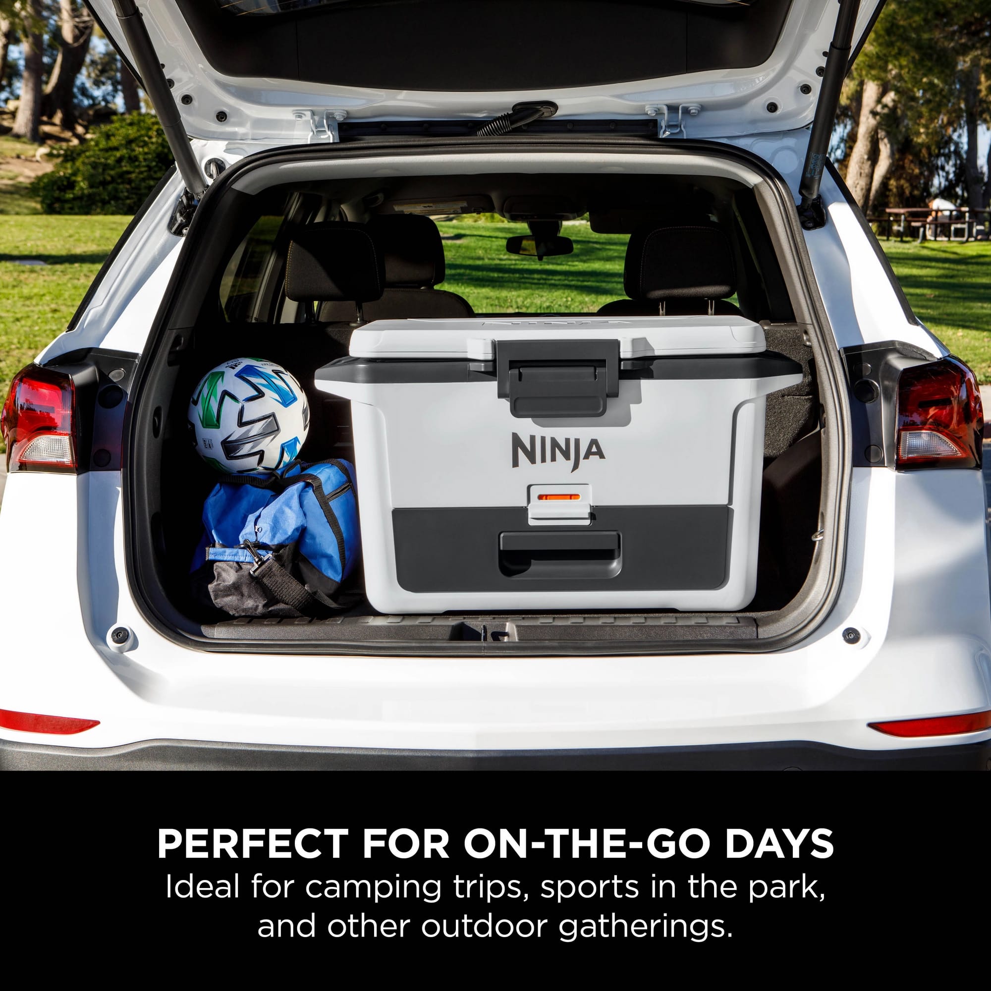 Ninja FrostVault 47L Hard Cooler with Dry Zone – Cloud White - FB151UKWH Ninja FrostVault 47L Hard Cooler with Dry Zone – Cloud White - FB151UKWH