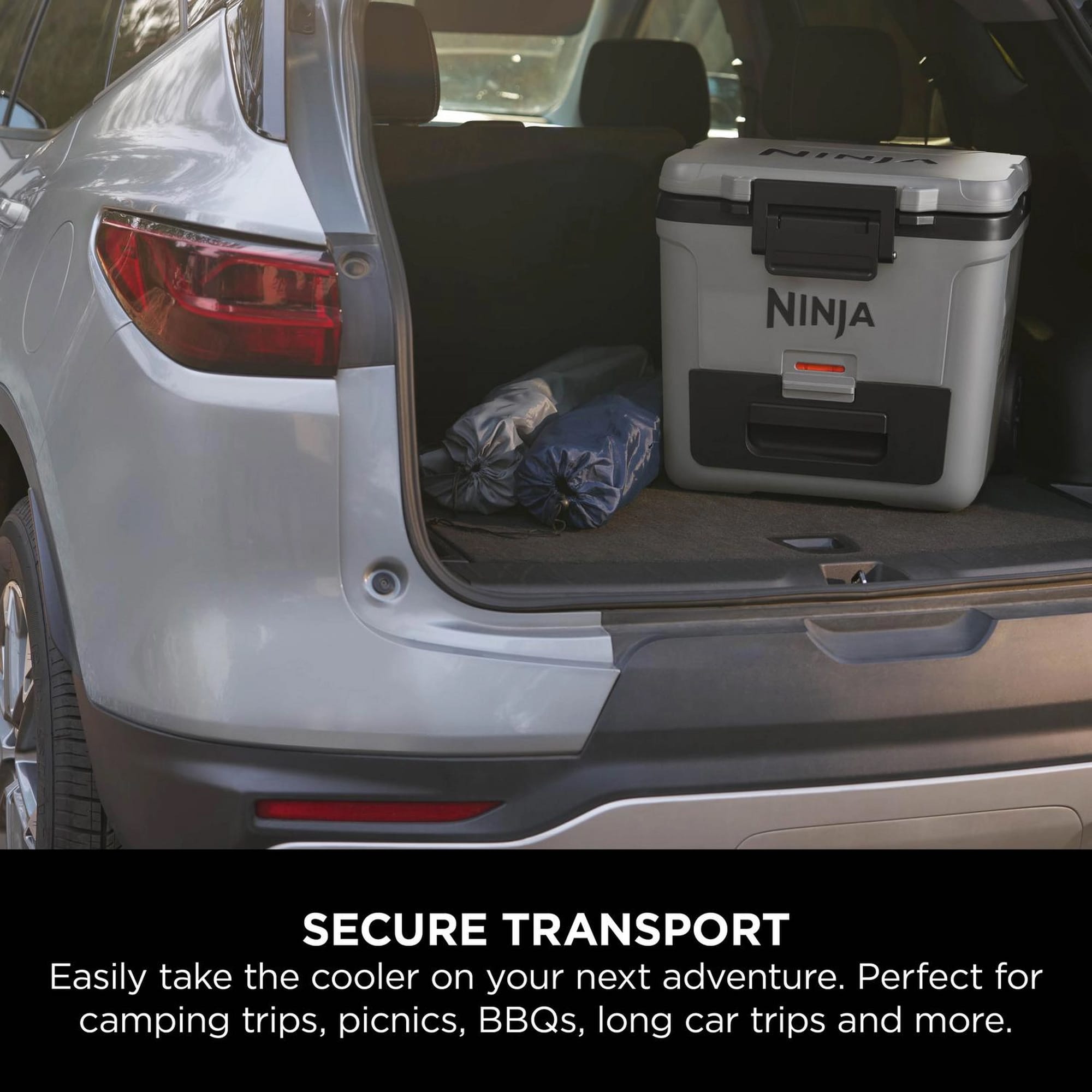 Ninja FrostVault 28L Wheeled Cooler with Dry Zone - Slate Grey - FB230UKGY Ninja FrostVault 28L Wheeled Cooler with Dry Zone - Slate Grey - FB230UKGY