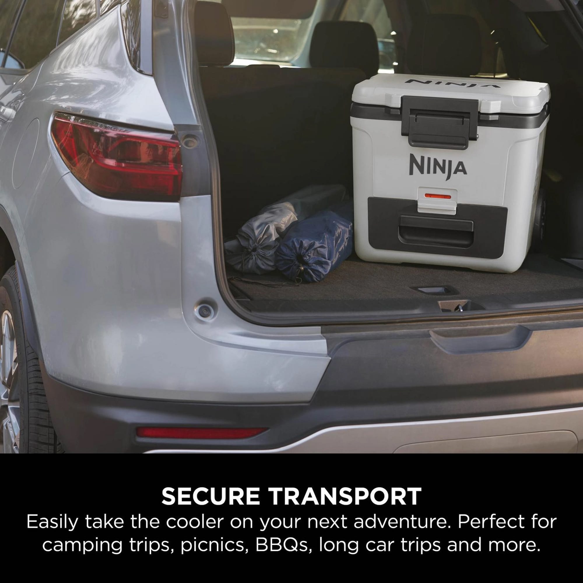 Ninja FrostVault 28L Wheeled Cooler with Dry Zone - Cloud White - FB230UKWH Ninja FrostVault 28L Wheeled Cooler with Dry Zone - Cloud White - FB230UKWH