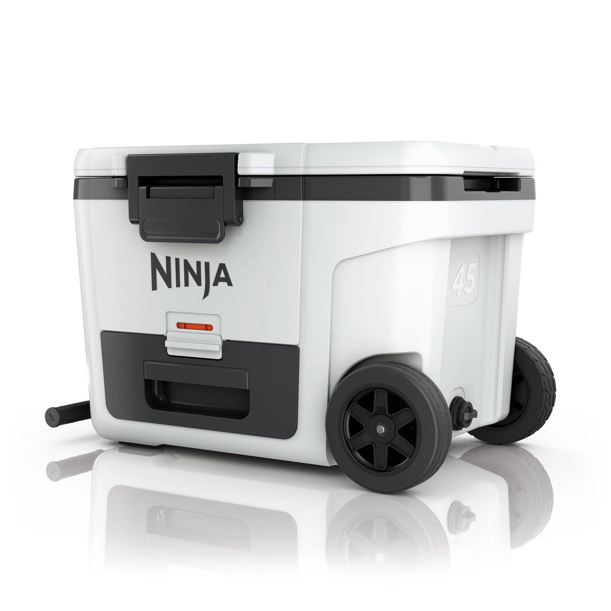 Ninja FrostVault 42L Wheeled Cooler with Dry Zone - Cloud White - FB245UKWH Ninja FrostVault 42L Wheeled Cooler with Dry Zone - Cloud White - FB245UKWH