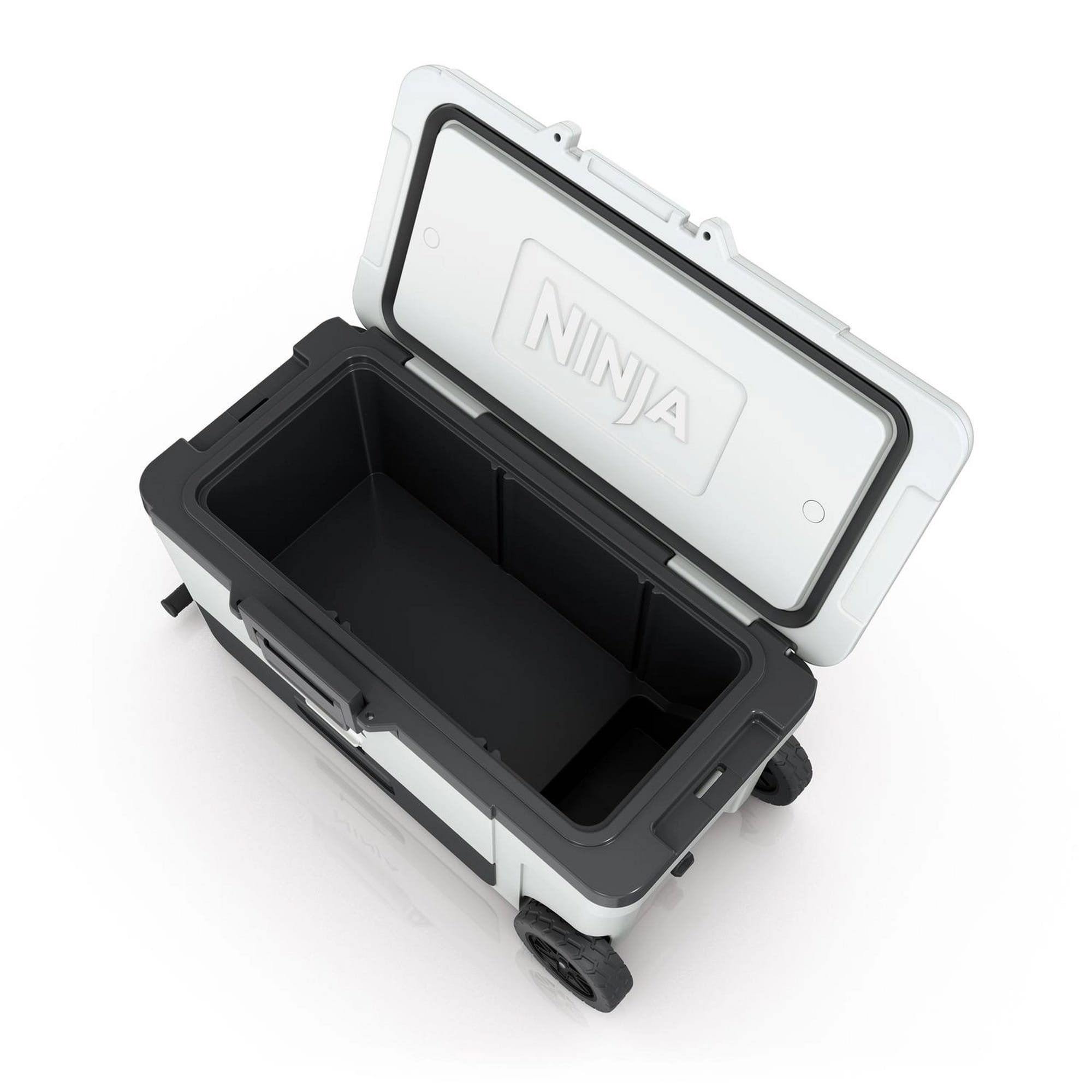 Ninja FrostVault 65QT/61L Wheeled Cooler with Dry Zone - Cloud White - FB265EUUKWH Ninja FrostVault 65QT/61L Wheeled Cooler with Dry Zone - Cloud White - FB265EUUKWH