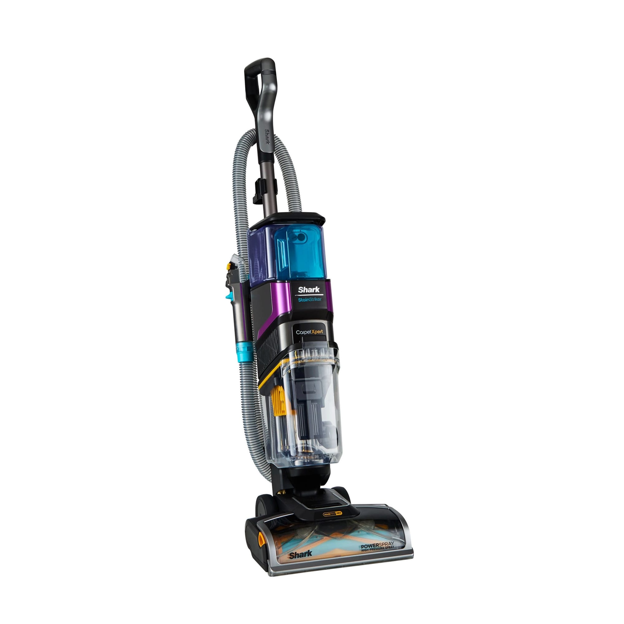 Shark CarpetXpert Carpet Cleaner with Built-In Stain Striker - Charcoal & Fuchsia - EX300UK Shark CarpetXpert Carpet Cleaner with Built-In Stain Striker - Charcoal & Fuchsia - EX300UK