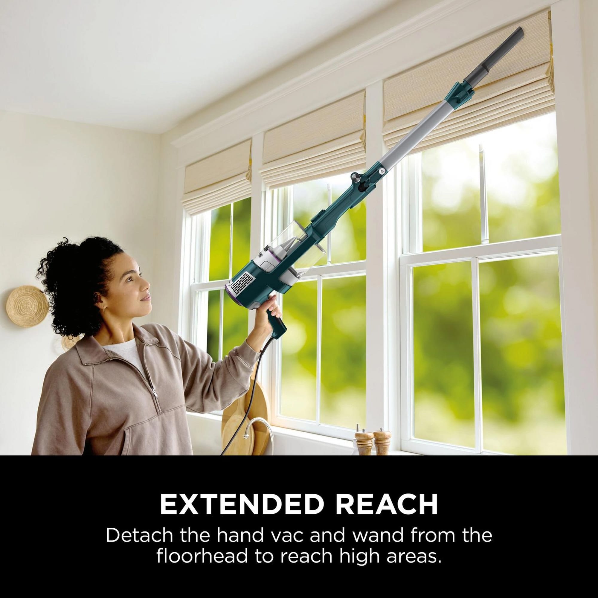Shark PowerDetect Corded Stick Vacuum Cleaner - Dark Teal - HZ4000UKT Shark PowerDetect Corded Stick Vacuum Cleaner - Dark Teal - HZ4000UKT