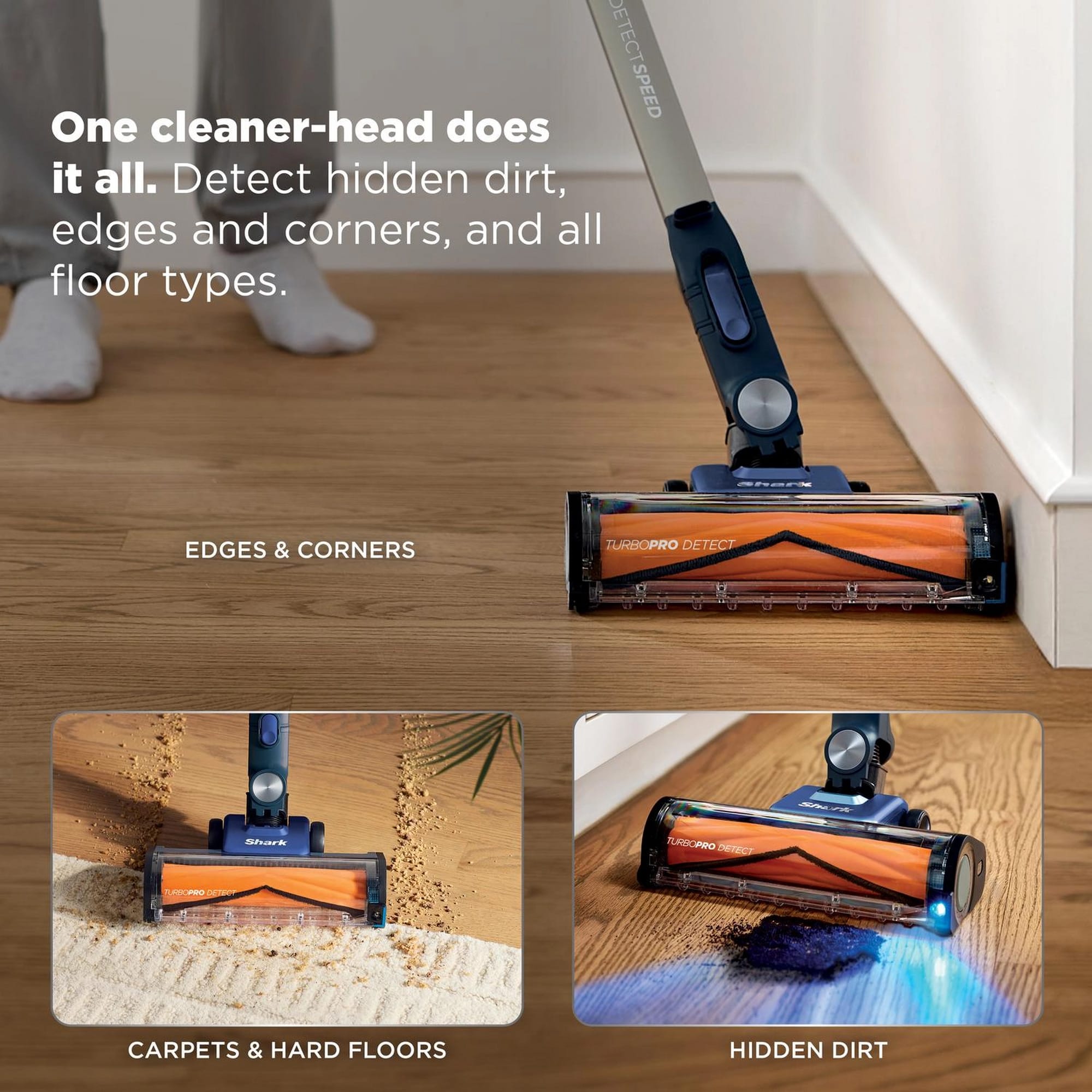 Shark Phoenix Power Detect Light Cordless Vacuum Cleaner - Ultramarine - IA1241UK Shark Phoenix Power Detect Light Cordless Vacuum Cleaner - Ultramarine - IA1241UK